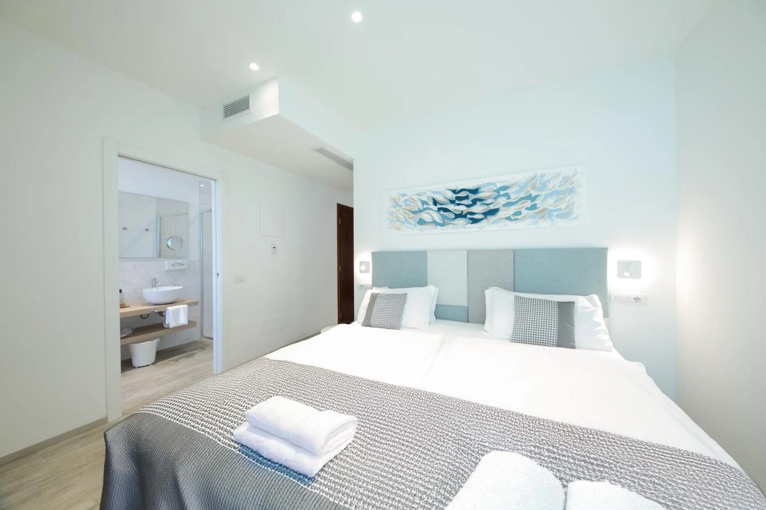 Bed in Hotel Bristol