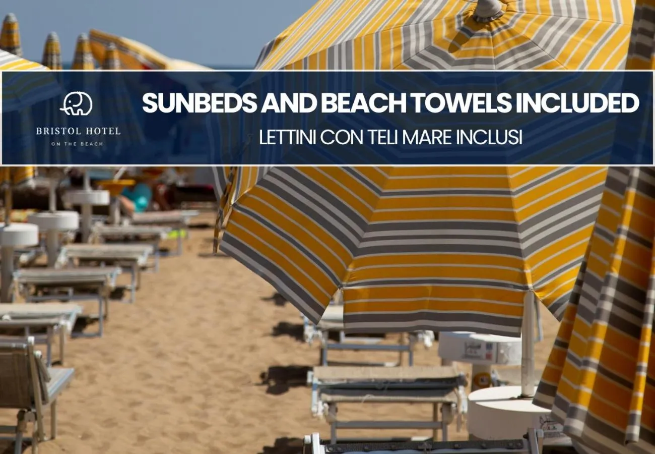 Beach in Hotel Bristol