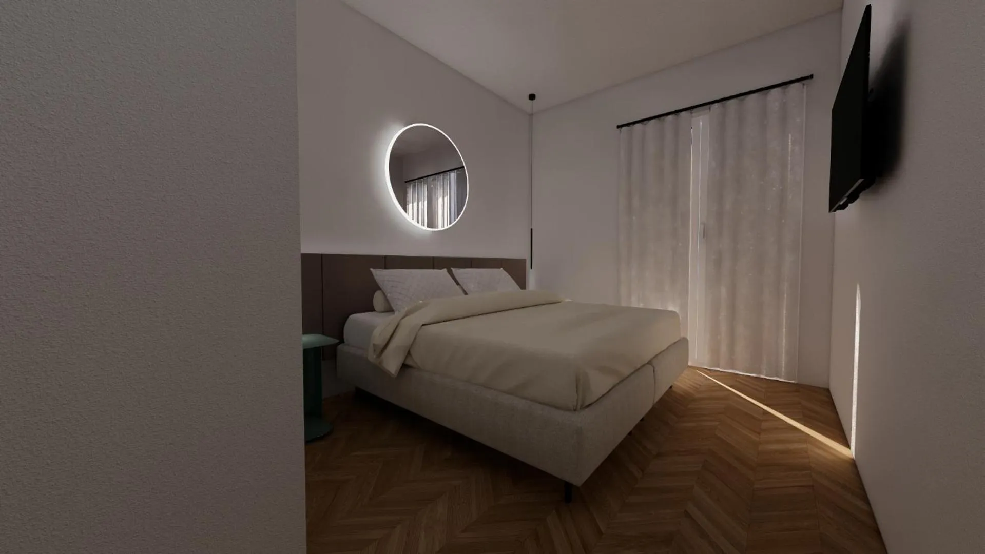 Bed in Hotel Bristol