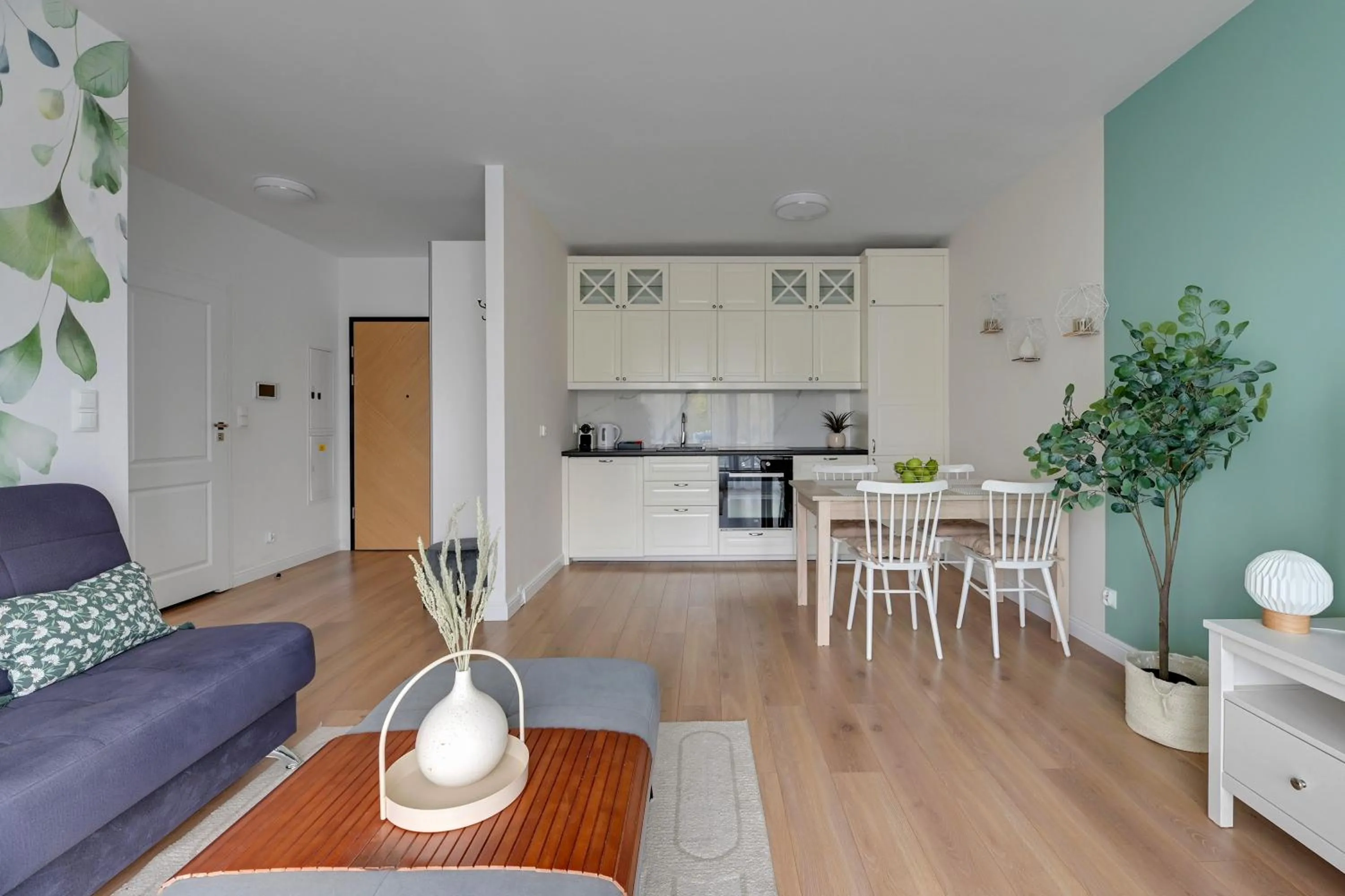 Kitchen or kitchenette in Tarasy Bałtyku Seaside, Sauna, Gym & Free Parking by Downtown Apartments