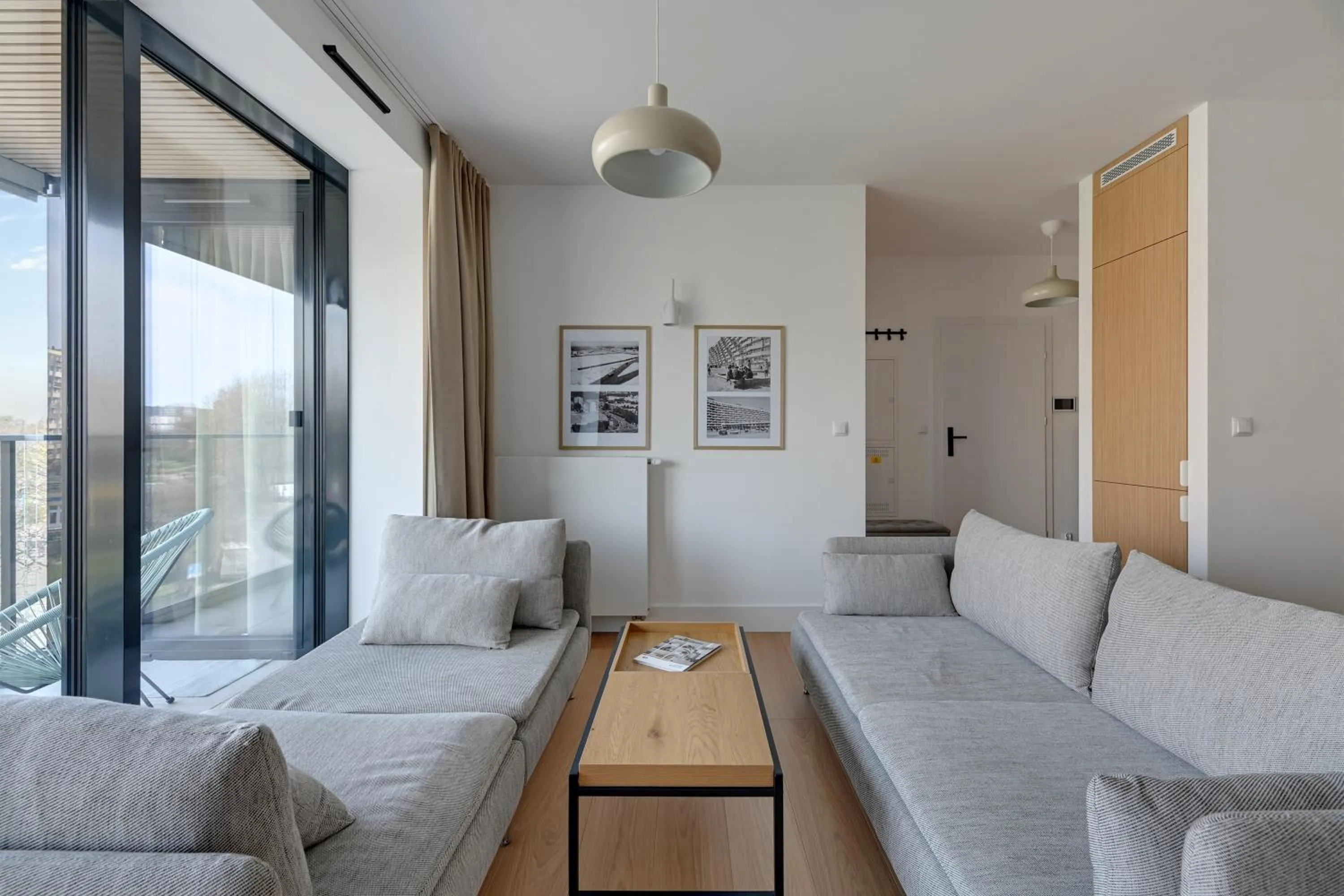 Living room in Tarasy Bałtyku Seaside, Sauna, Gym & Free Parking by Downtown Apartments
