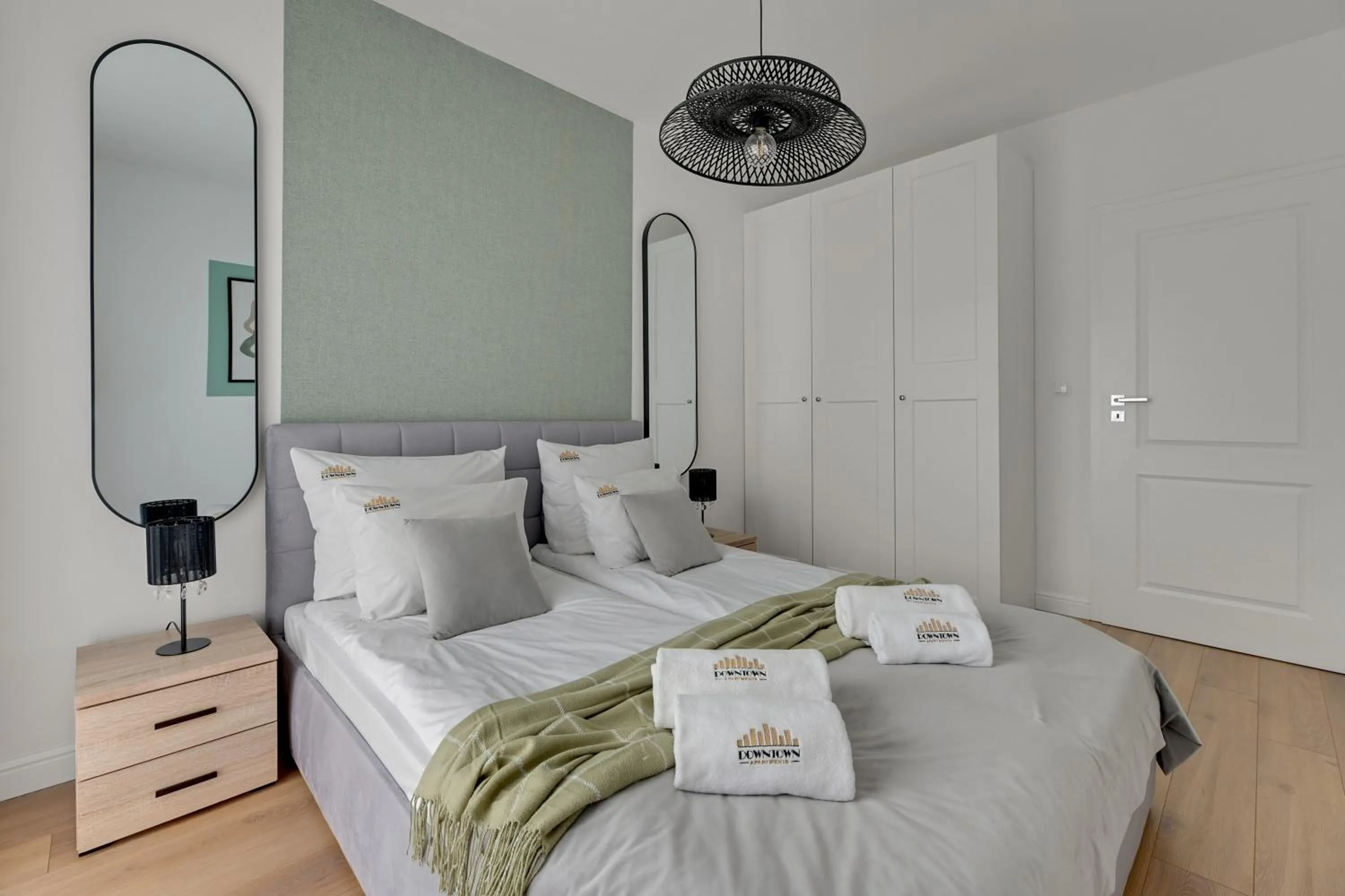 Bed in Tarasy Bałtyku Seaside, Sauna, Gym & Free Parking by Downtown Apartments
