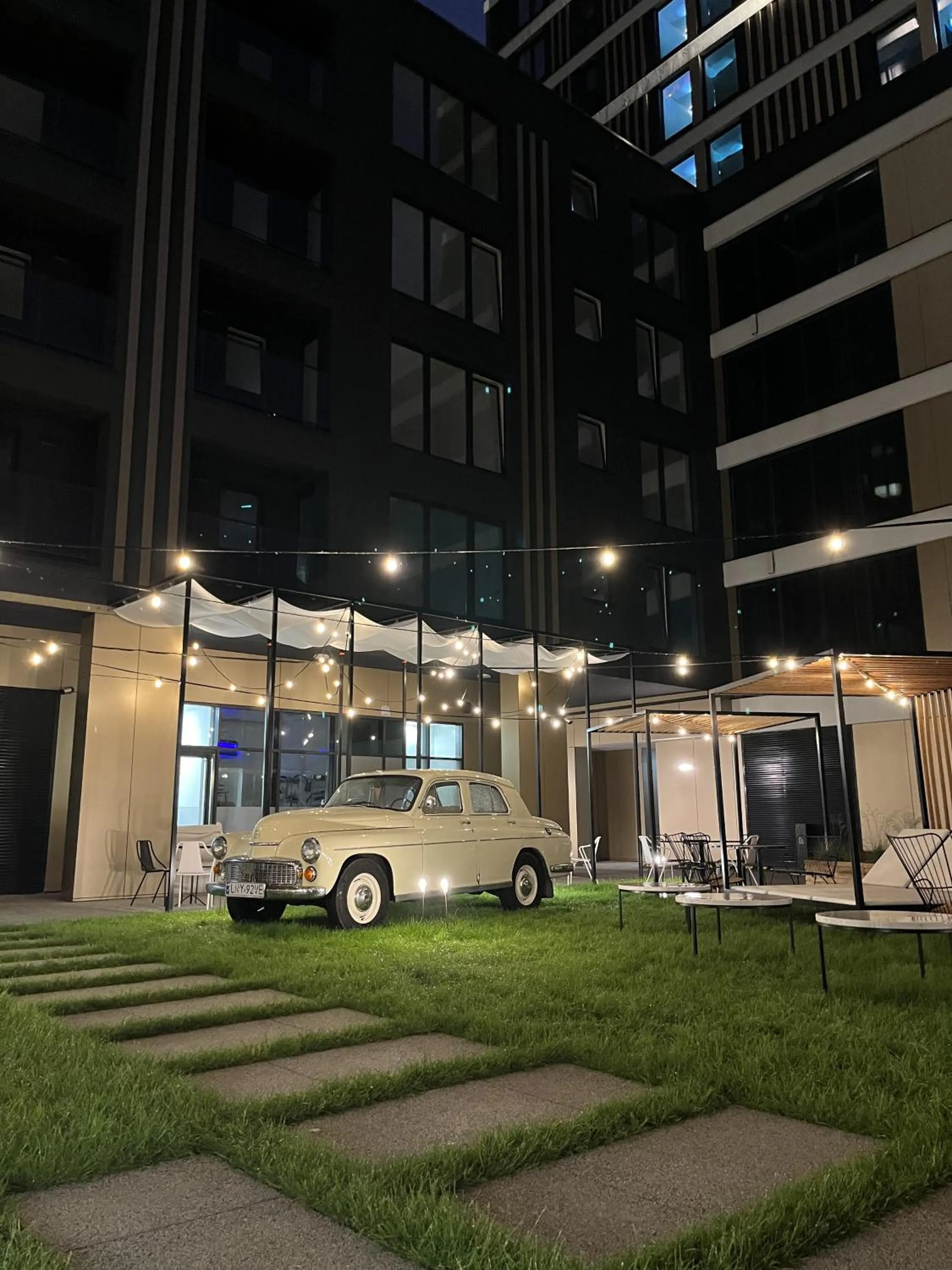 Patio in Royal Tulip Warsaw Centre