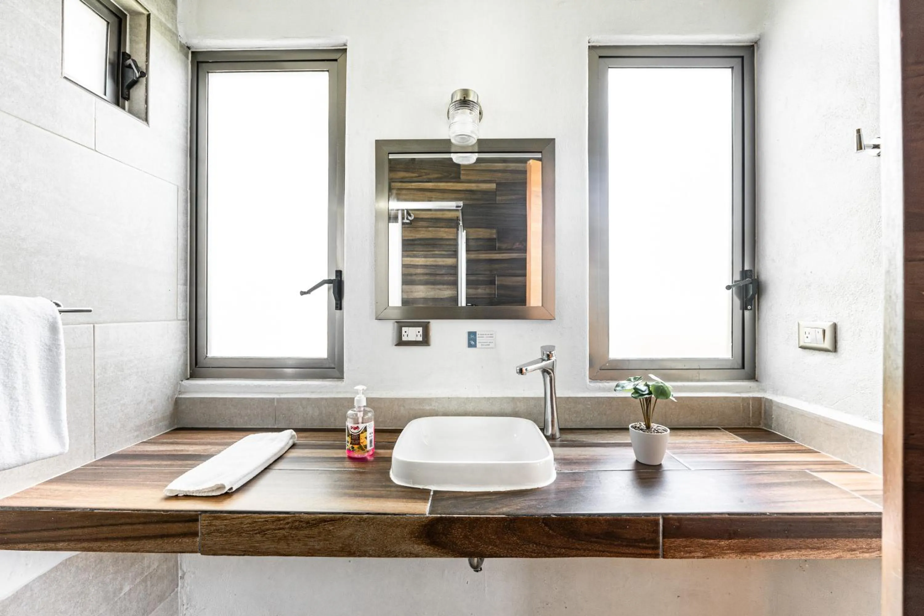 Bathroom in Villas Amanecer by Andiani Travel