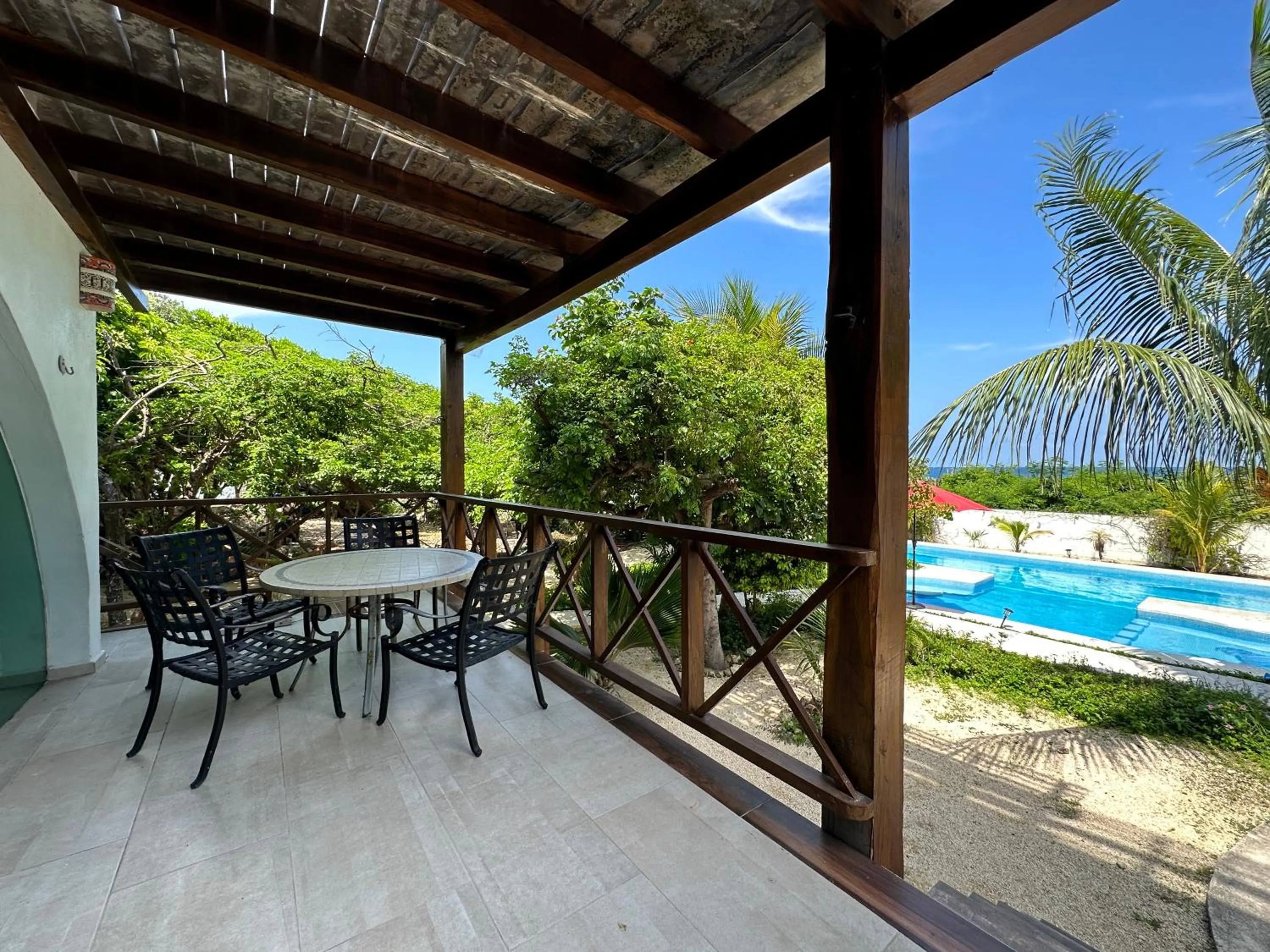 Patio in Villas Amanecer by Andiani Travel