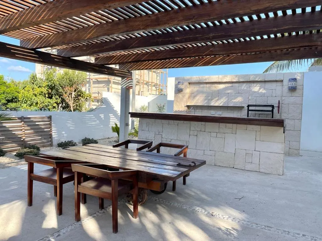 Patio in Villas Amanecer by Andiani Travel