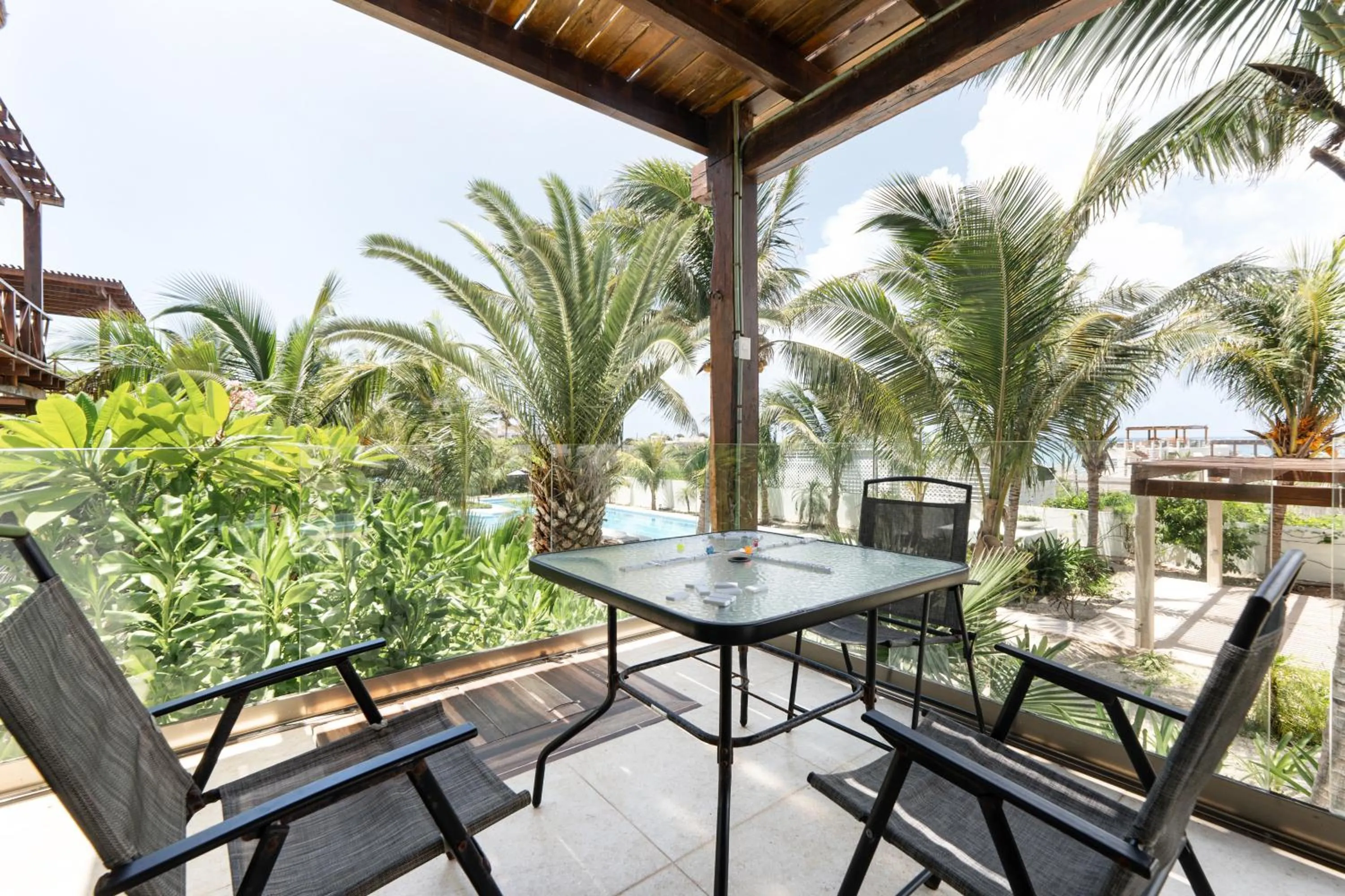 Patio in Villas Amanecer by Andiani Travel