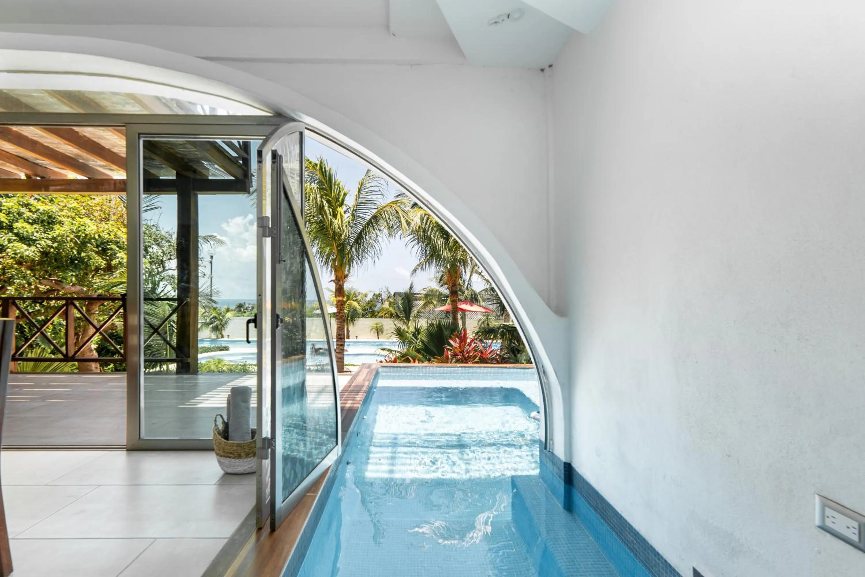 Pool view in Villas Amanecer by Andiani Travel