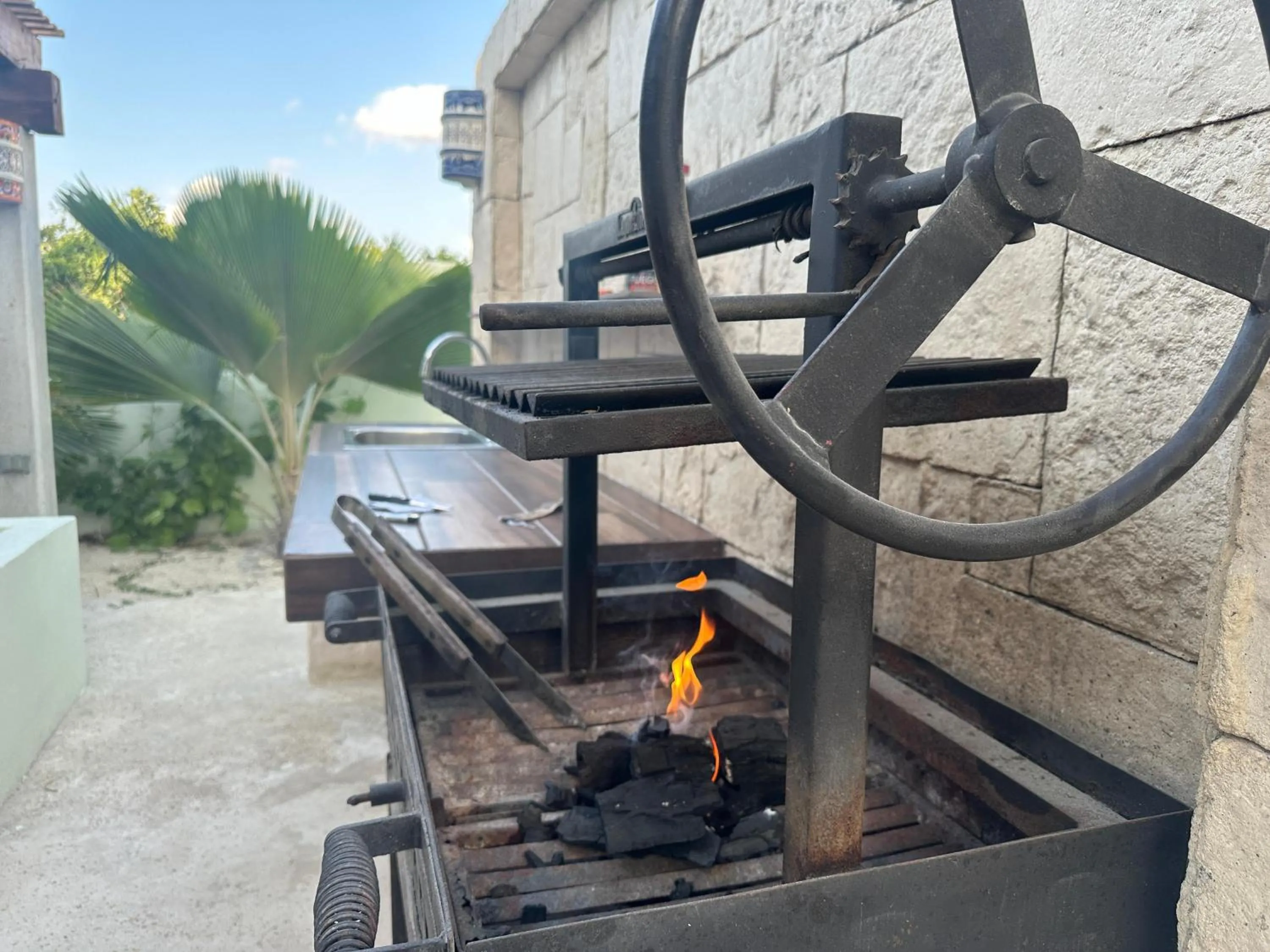 BBQ facilities in Villas Amanecer by Andiani Travel