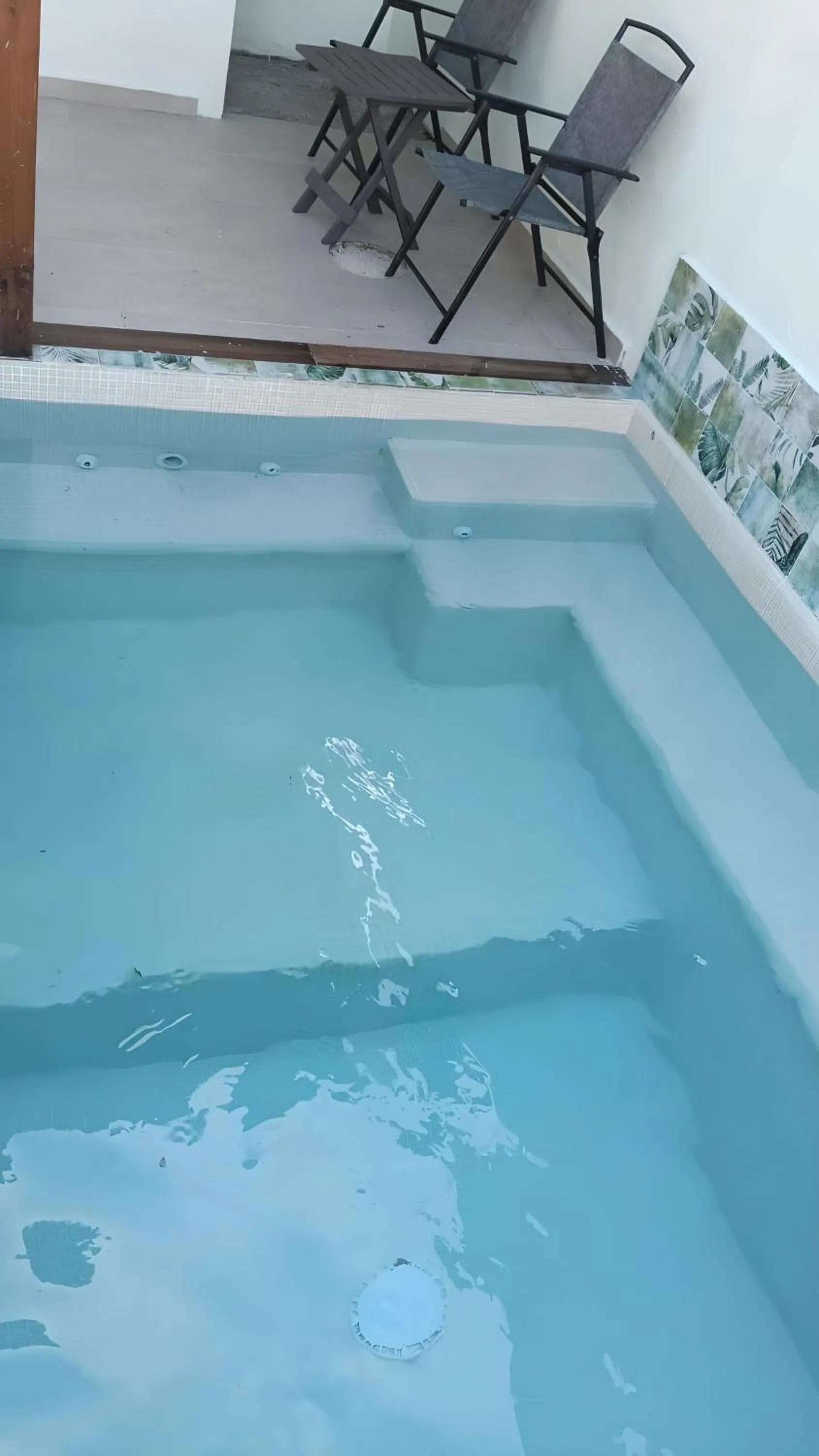 Swimming pool in Villas Amanecer by Andiani Travel