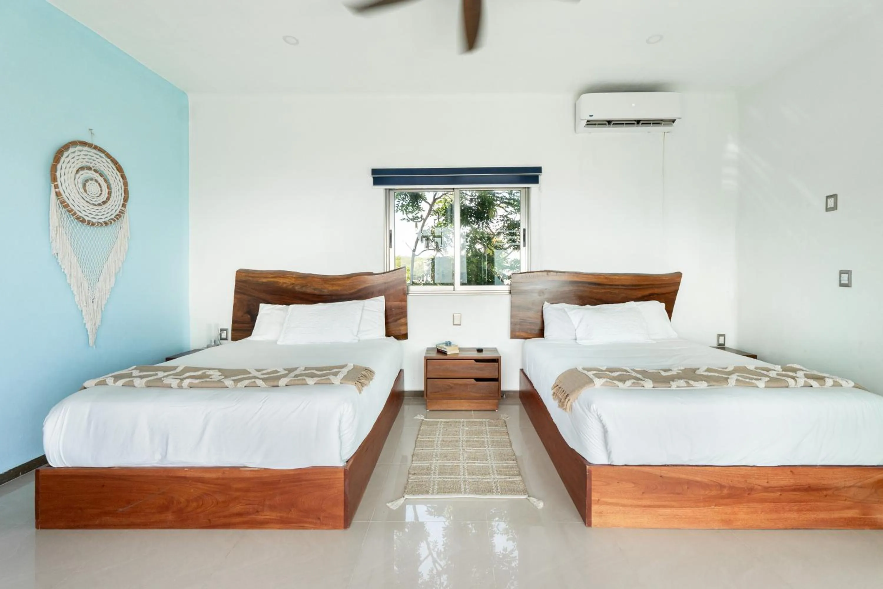 Bed in Villas Amanecer by Andiani Travel