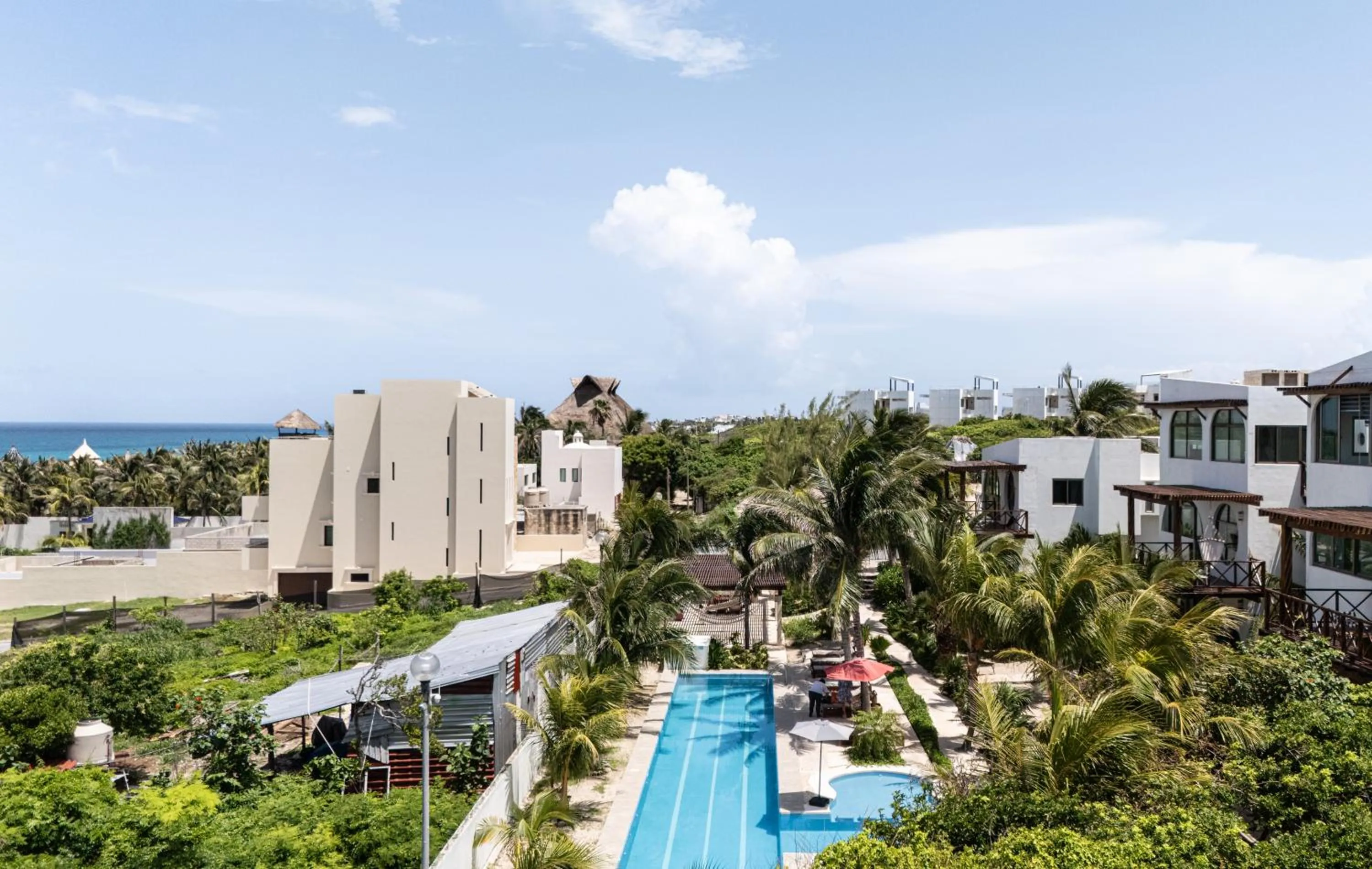 Bird's eye view in Villas Amanecer by Andiani Travel