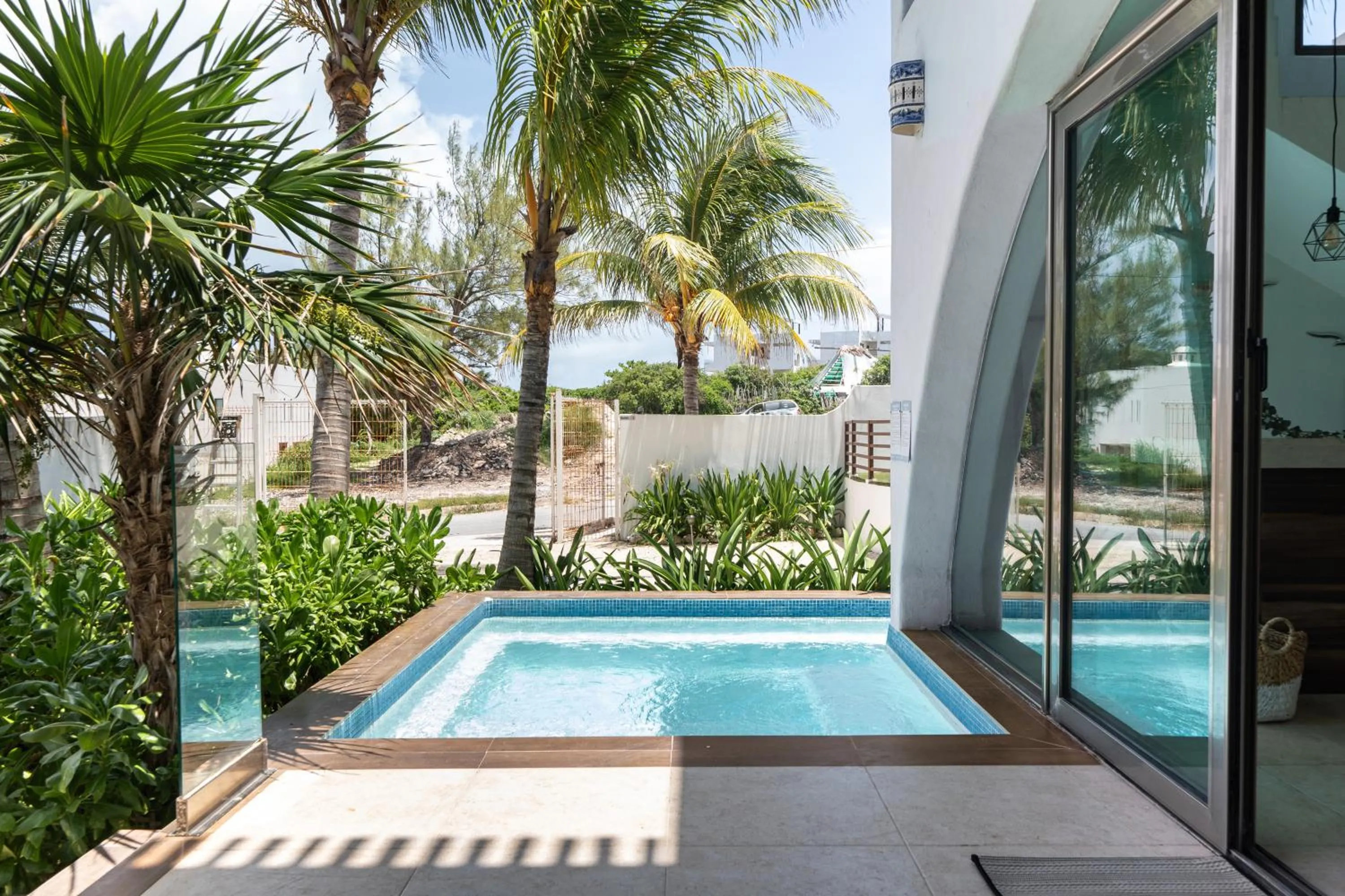 Patio in Villas Amanecer by Andiani Travel