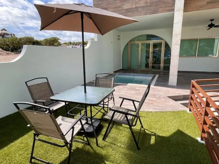 Patio in Villas Amanecer by Andiani Travel