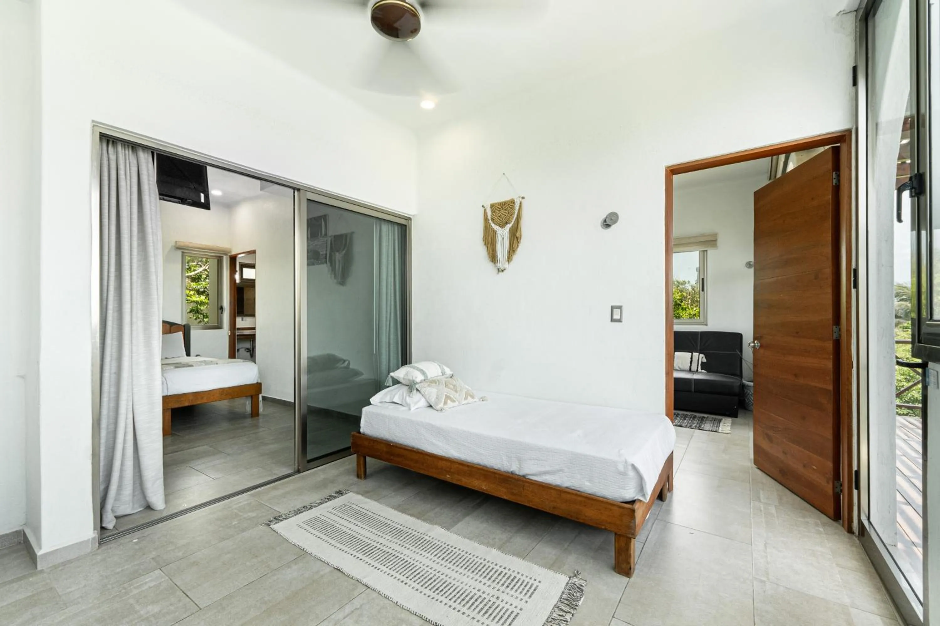 Bed in Villas Amanecer by Andiani Travel