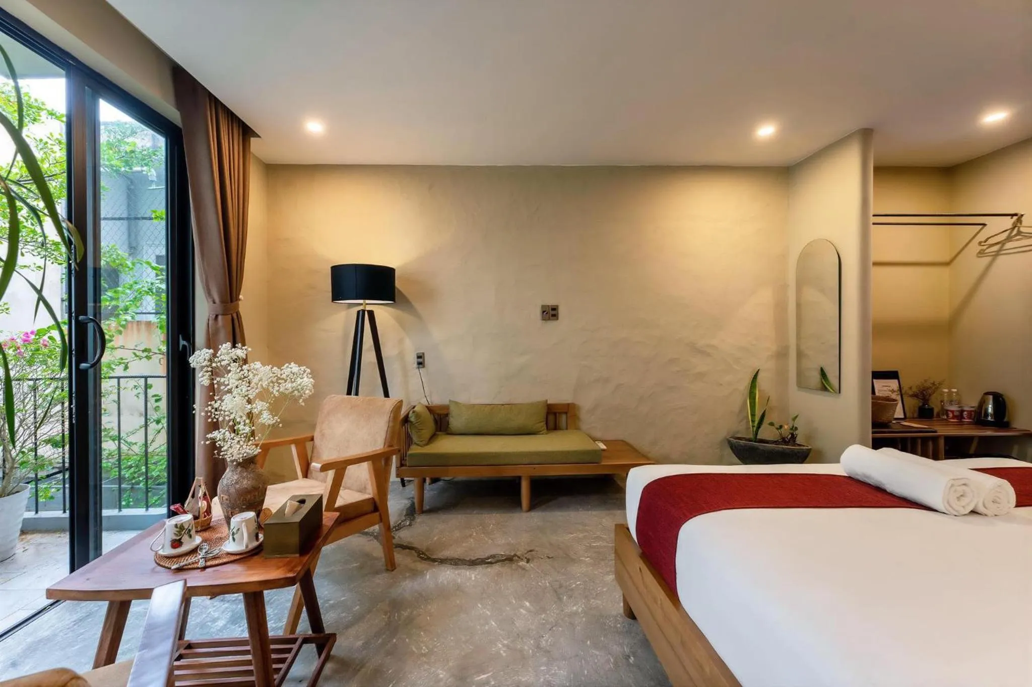 Shower, Bed in Nam An Mama Villa Hoi An