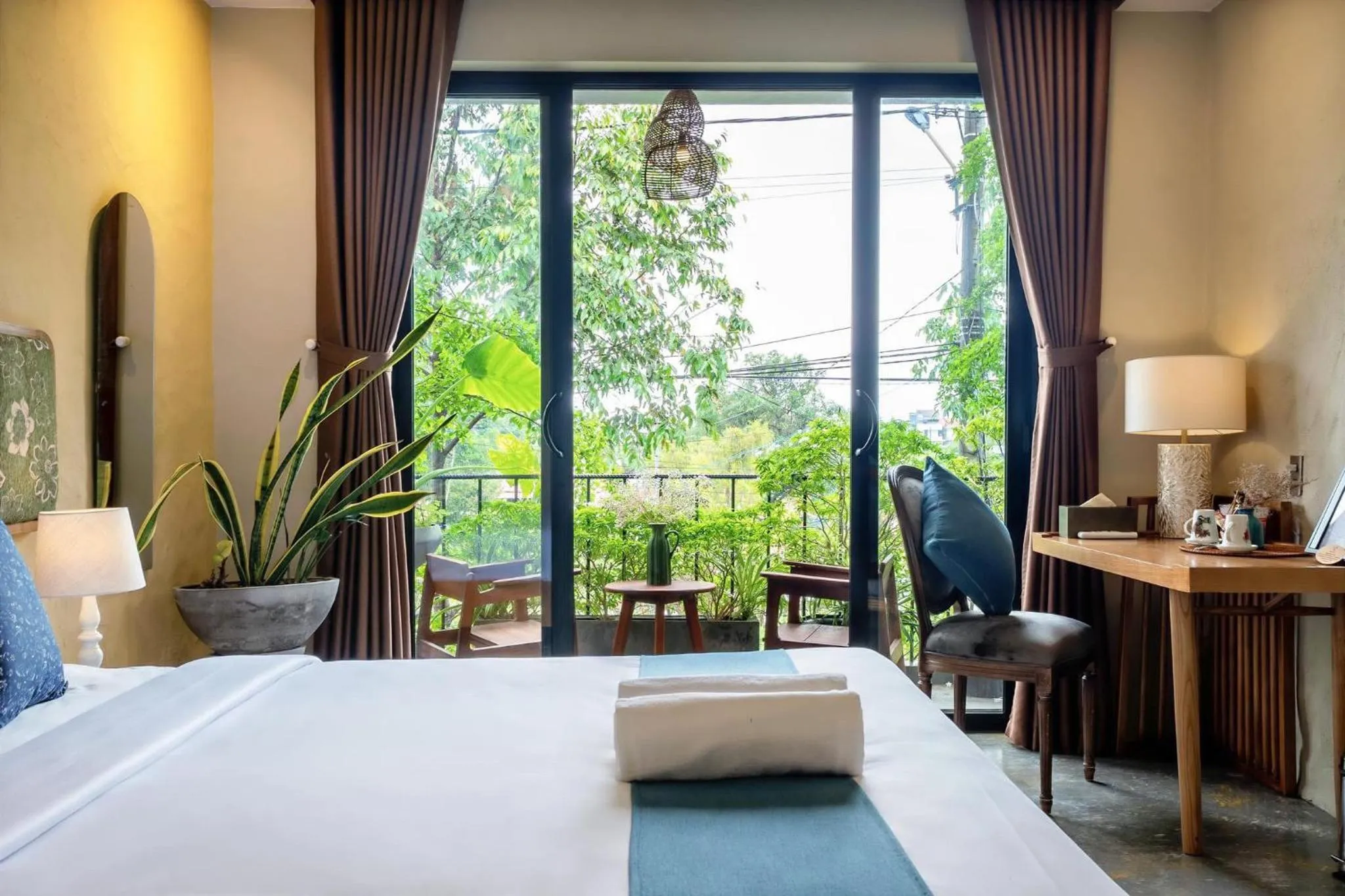 Bed in Nam An Mama Villa Hoi An