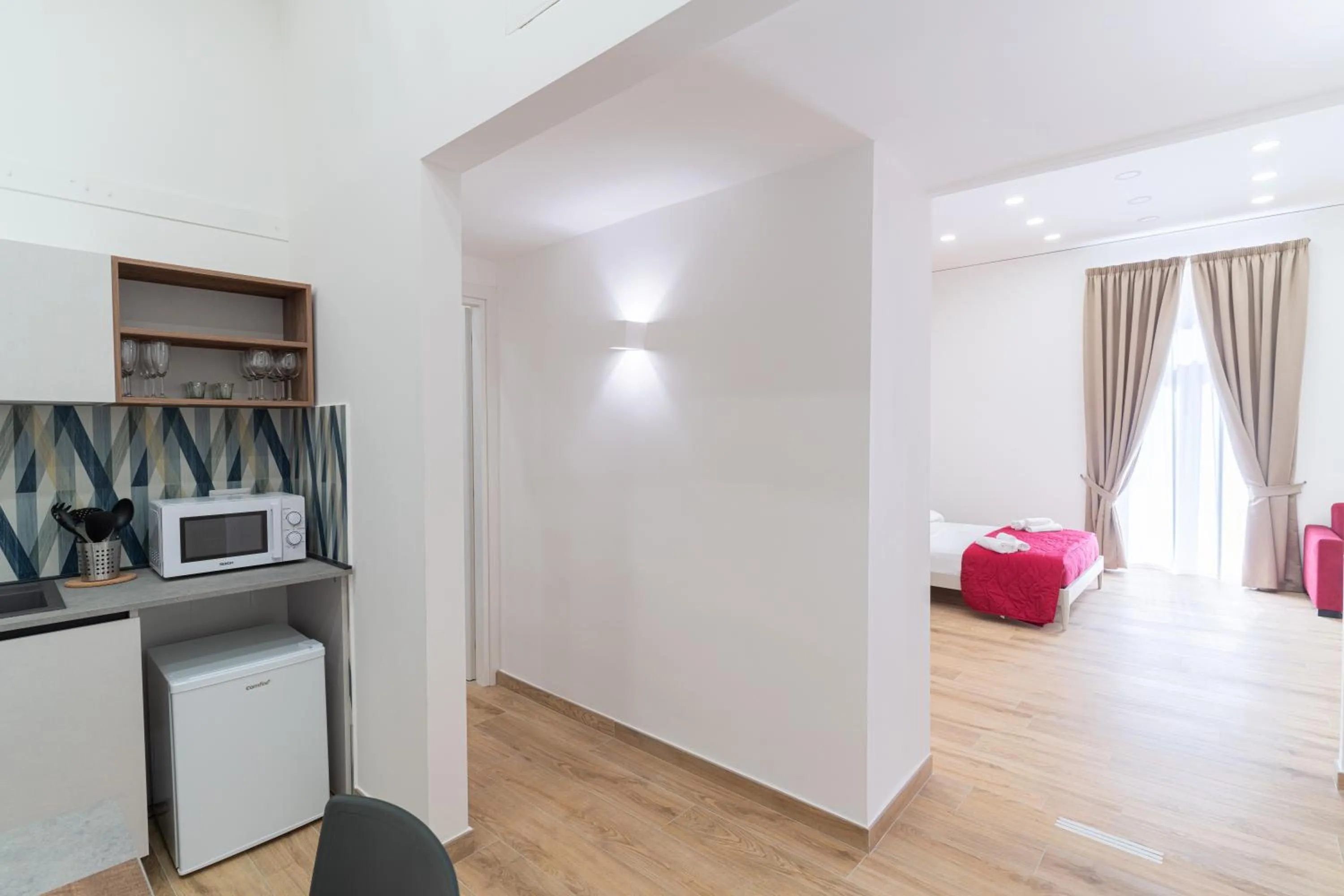 TV and multimedia in Toto e Peppino Luxury Rooms