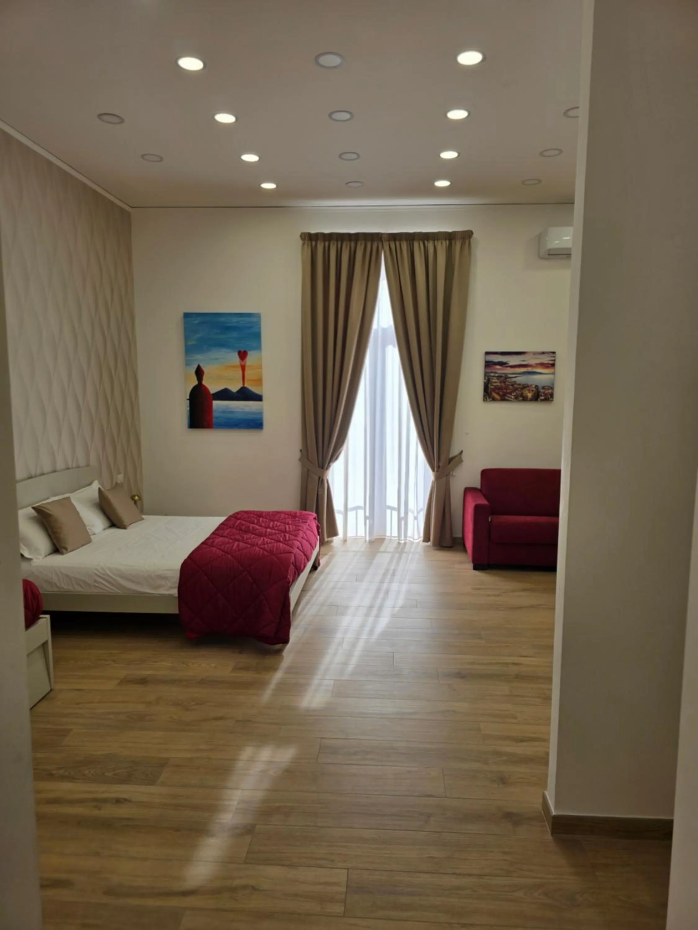 Bed in Toto e Peppino Luxury Rooms