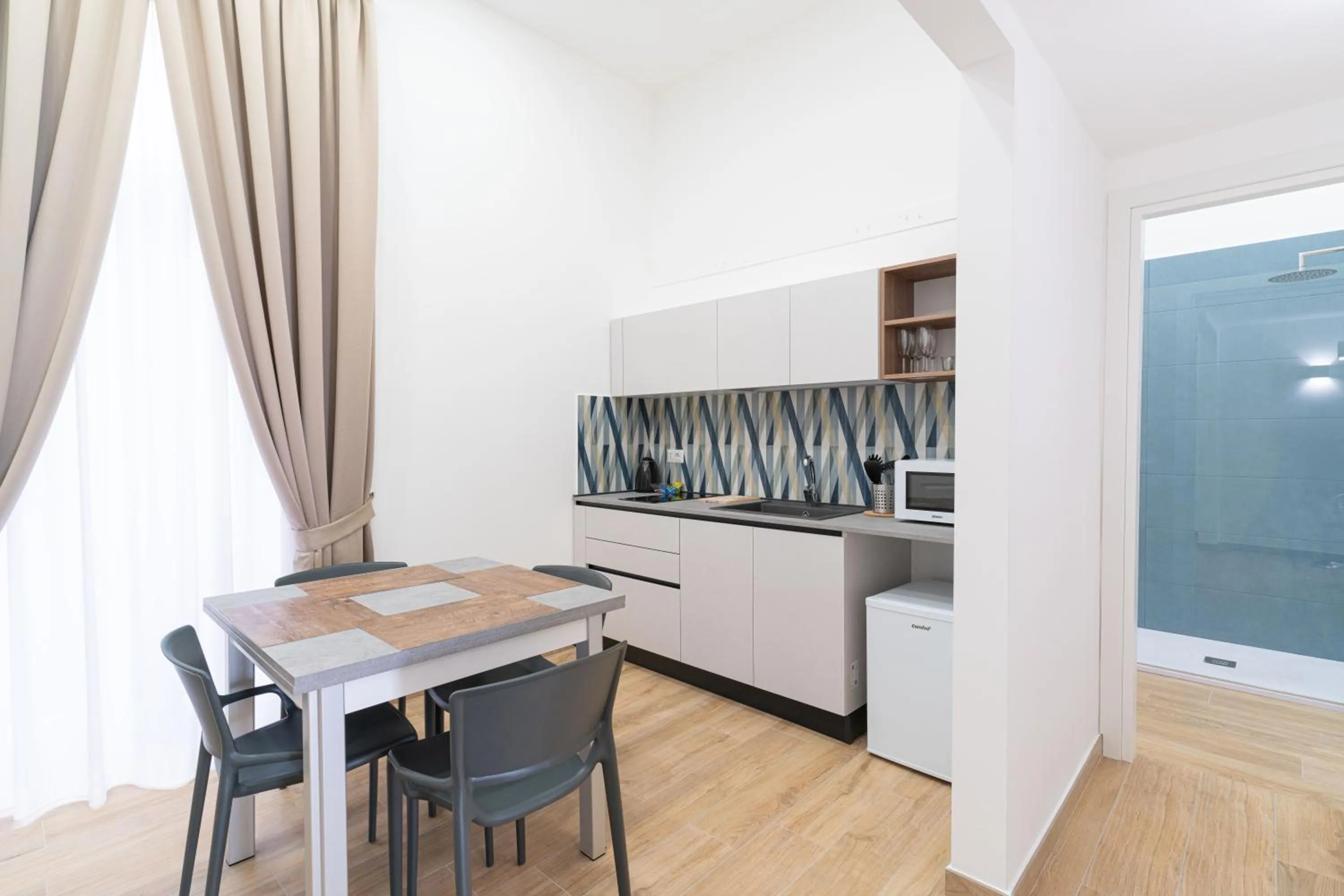 kitchen in Toto e Peppino Luxury Rooms