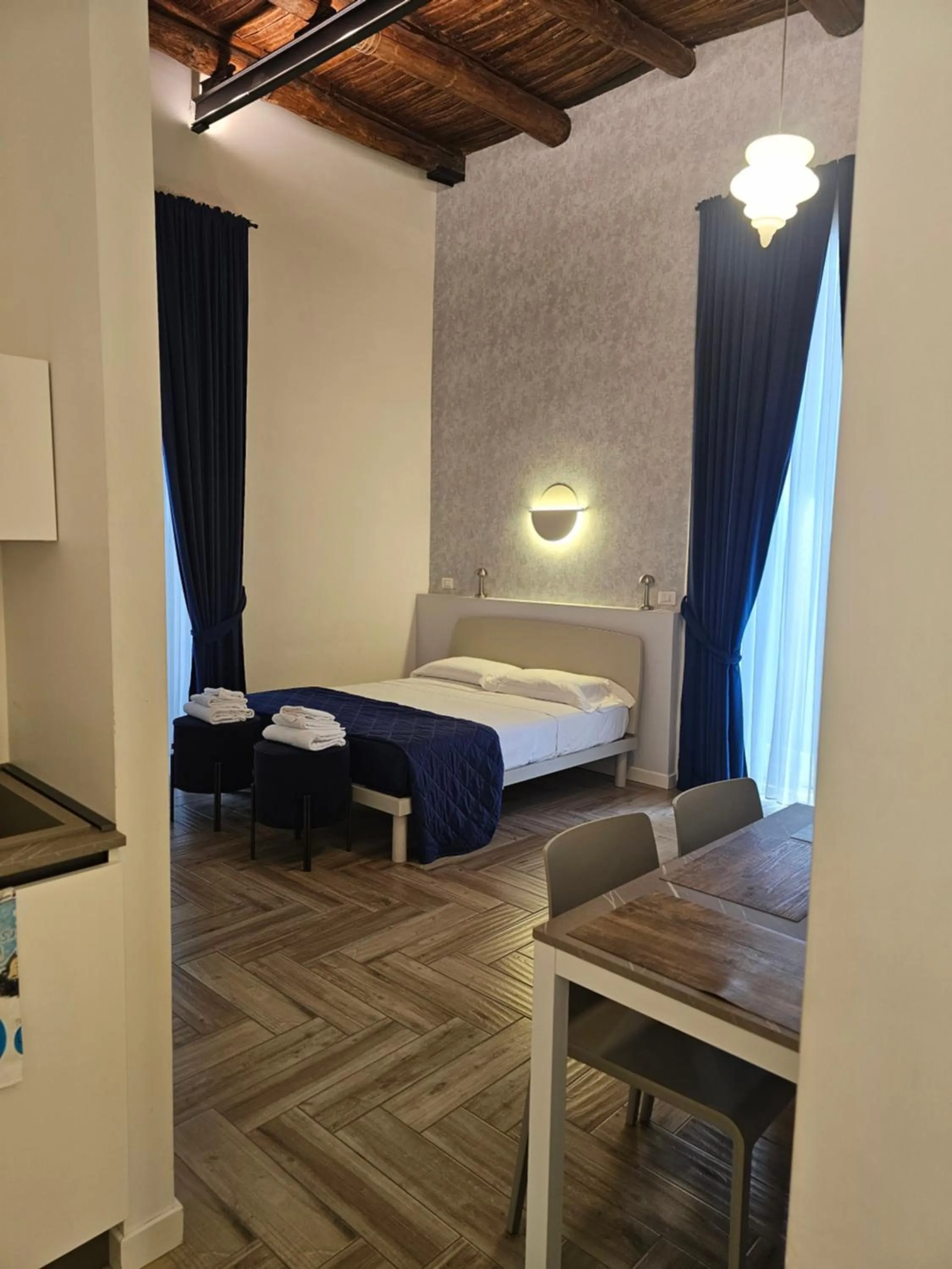 Bed in Toto e Peppino Luxury Rooms