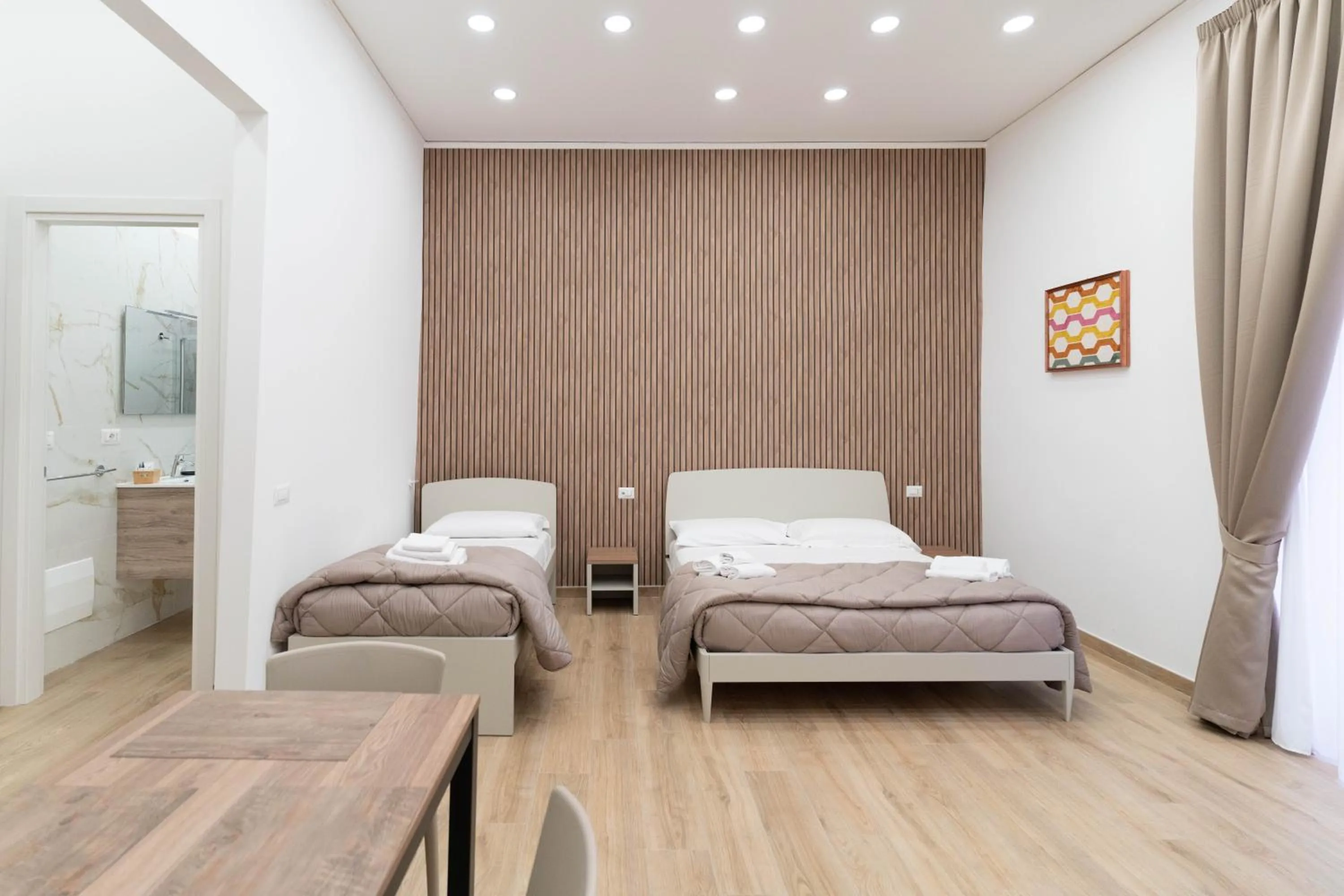 Bed in Toto e Peppino Luxury Rooms