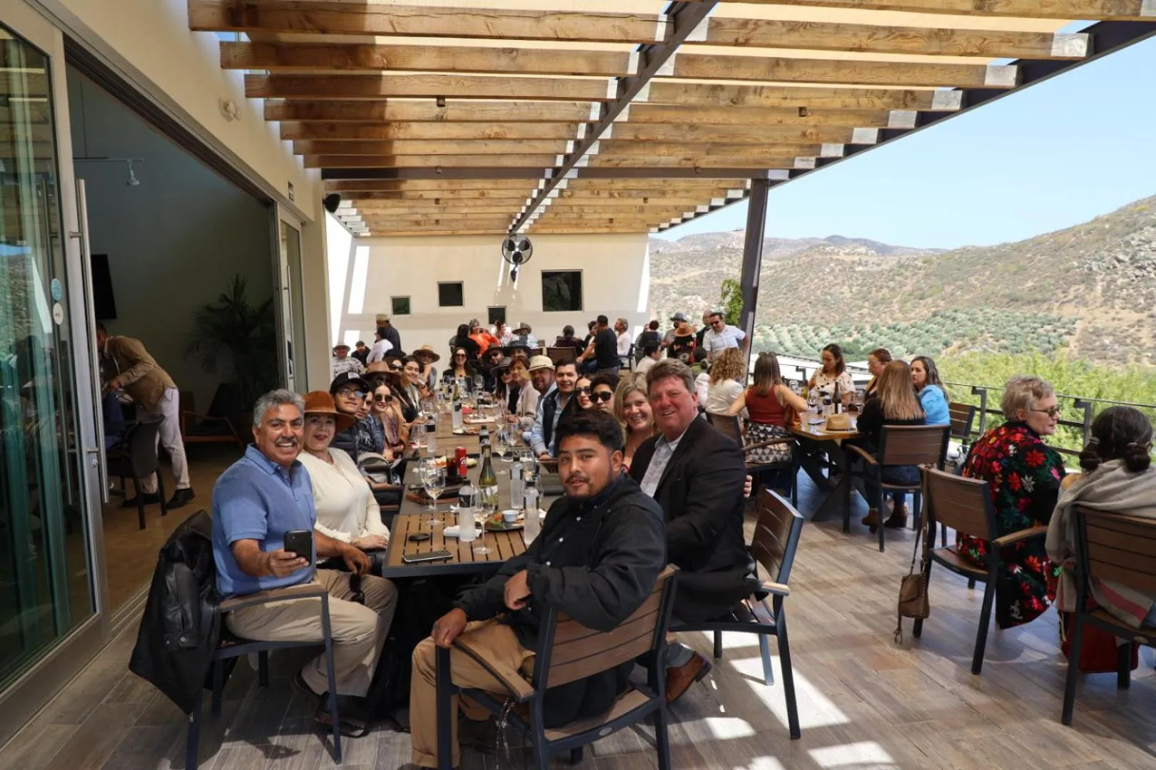 Guests in Ecovino Valle de Guadalupe