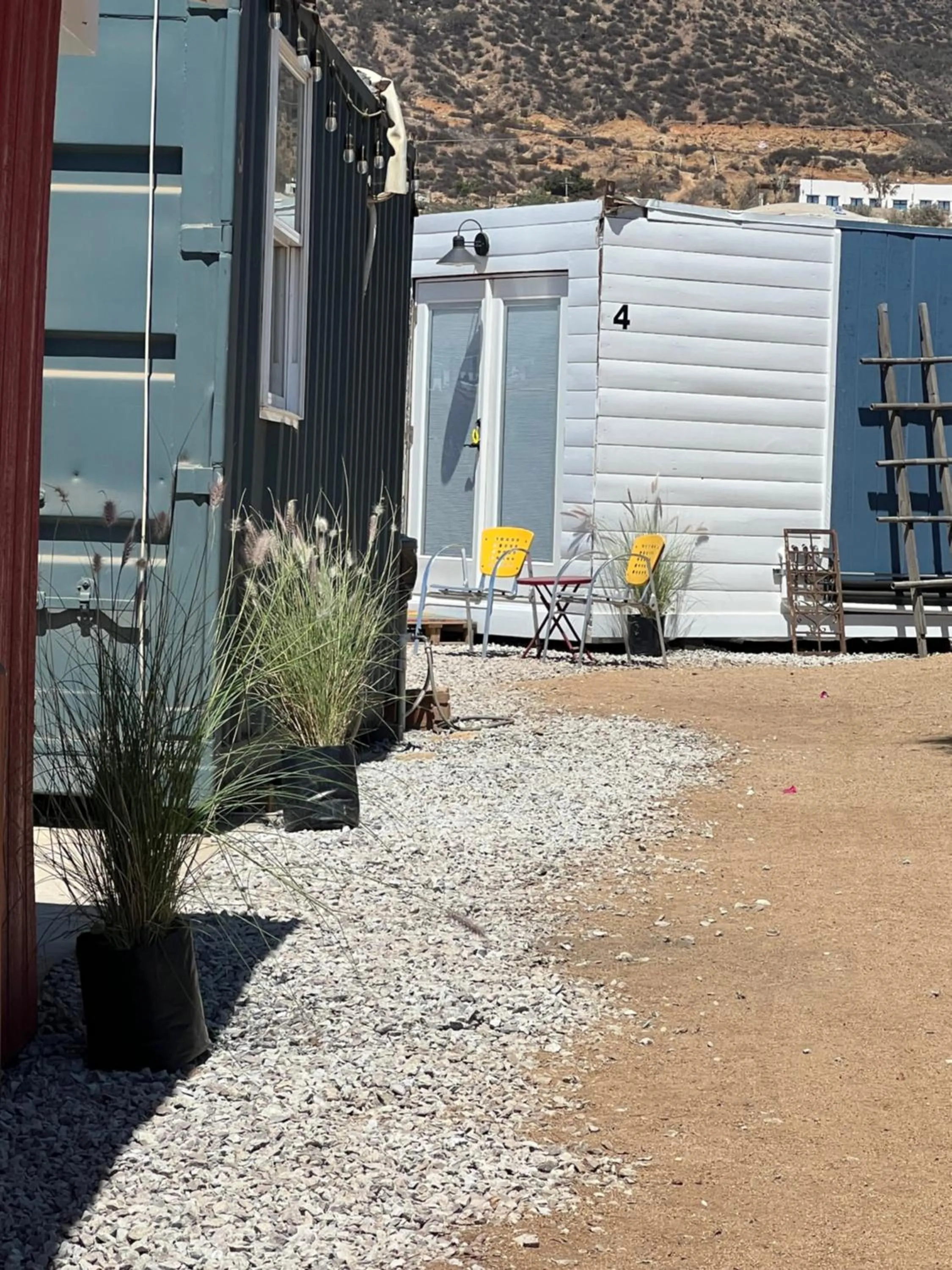 Patio in Ecovino Valle de Guadalupe