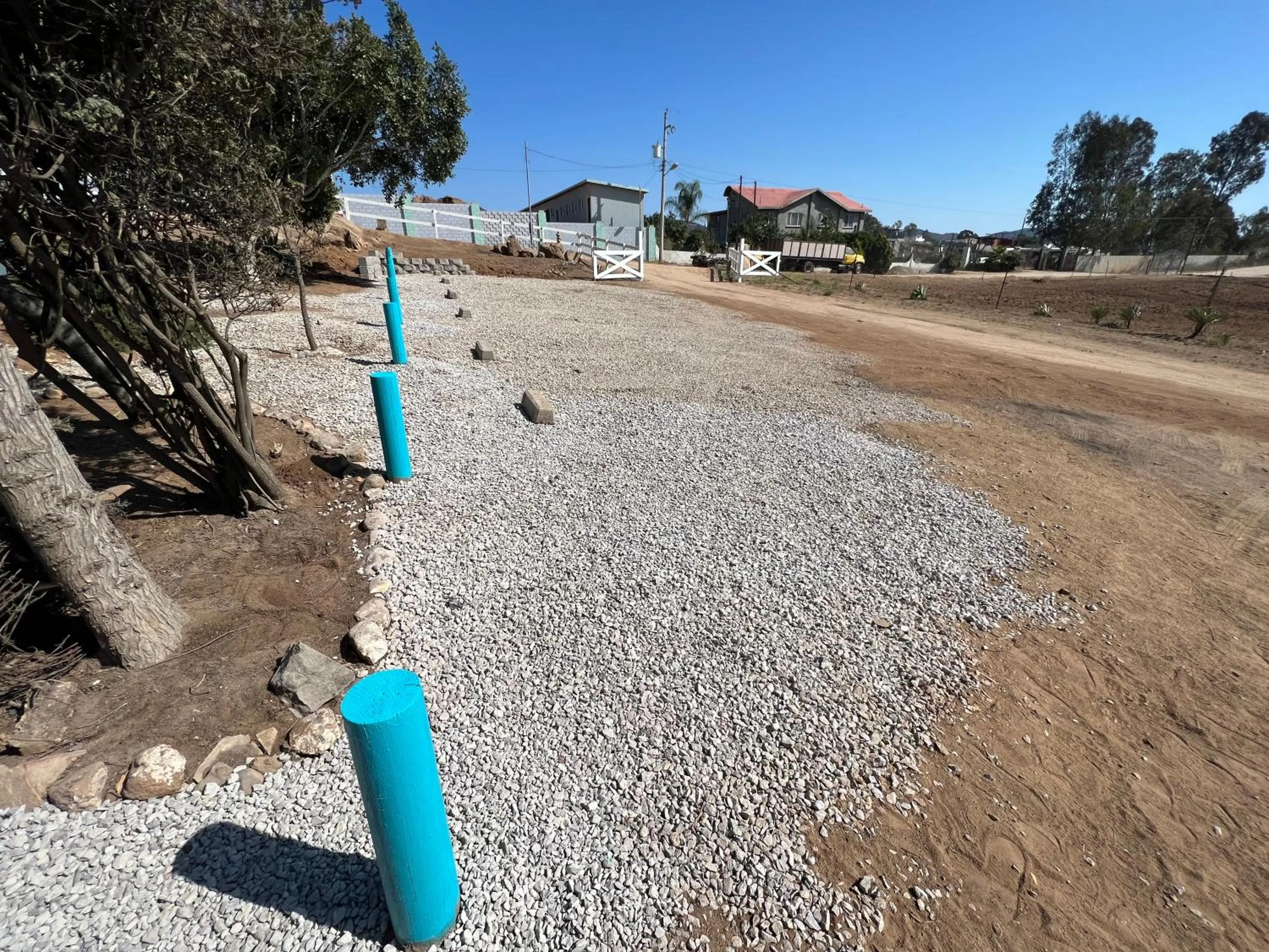 Parking in Ecovino Valle de Guadalupe