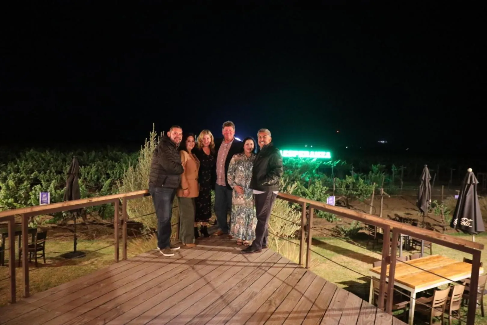People in Ecovino Valle de Guadalupe