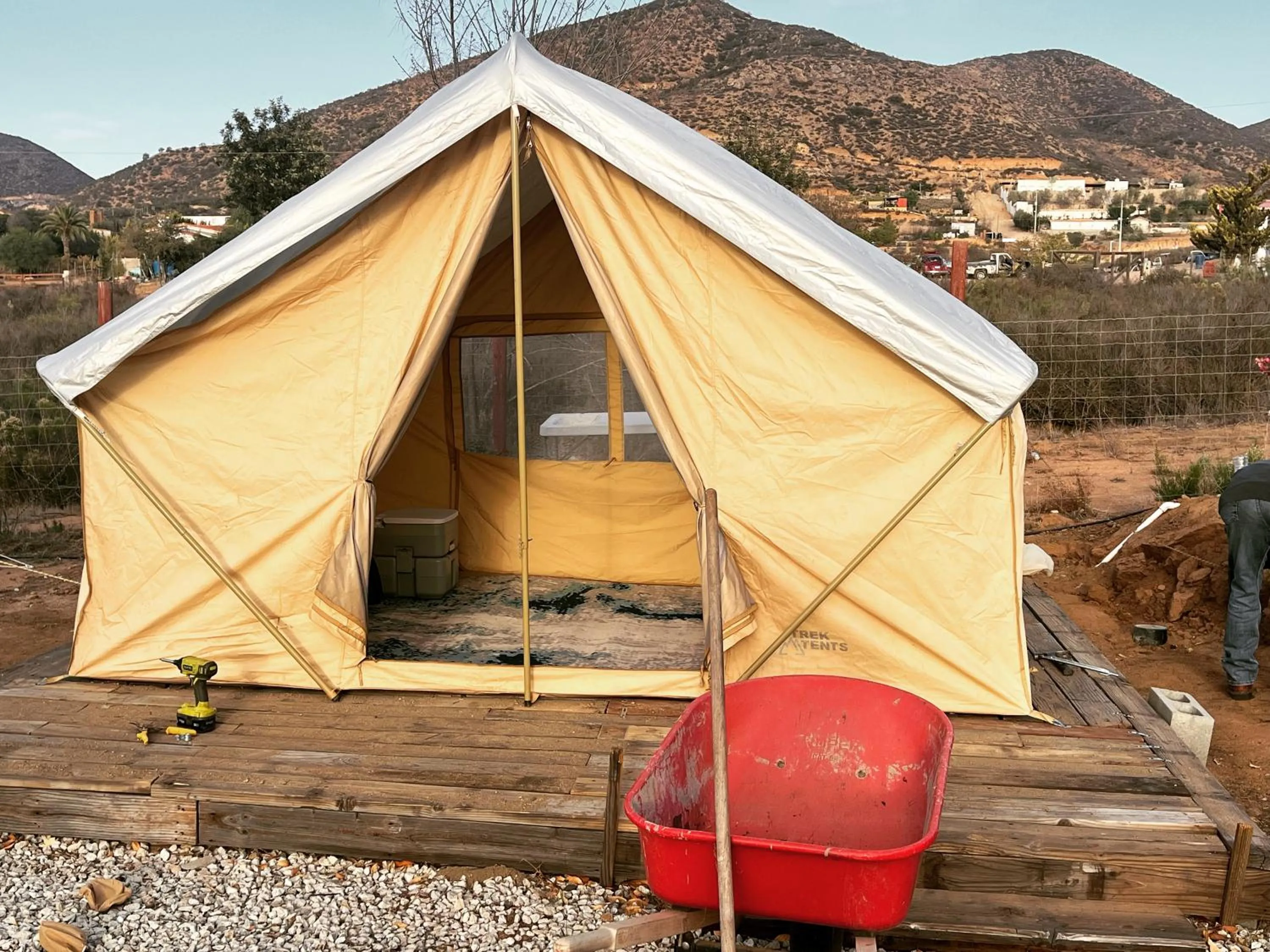Facade/entrance in Ecovino Valle de Guadalupe
