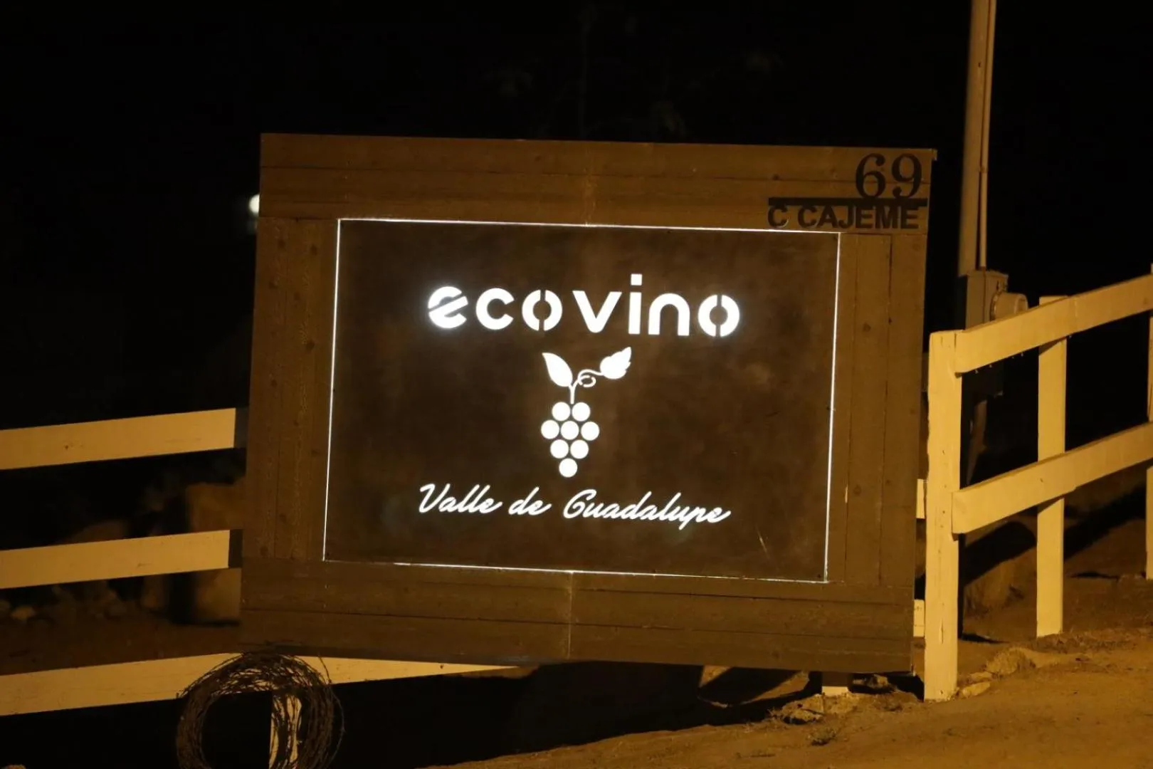 Property logo or sign in Ecovino Valle de Guadalupe