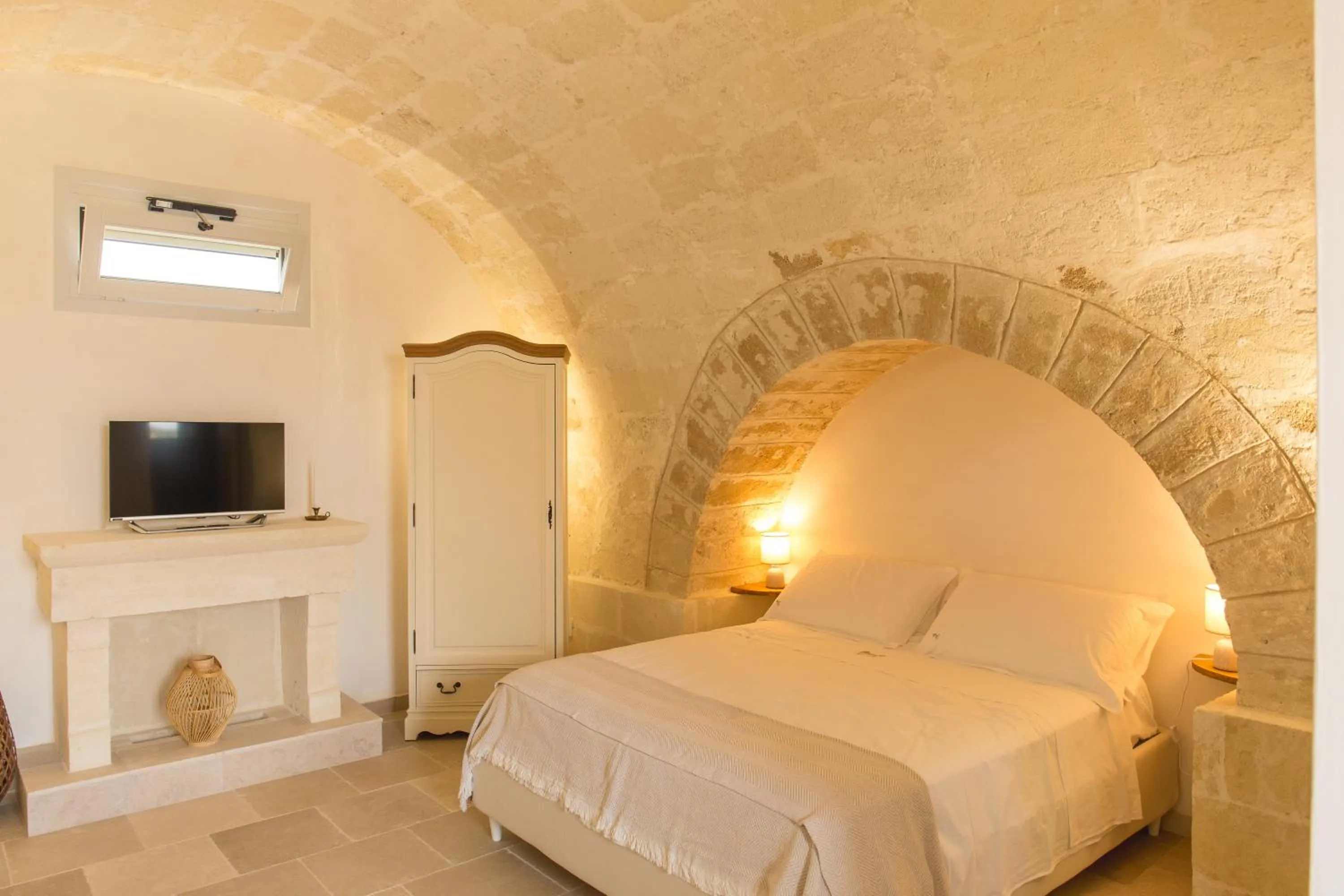Bed in Masseria Ella