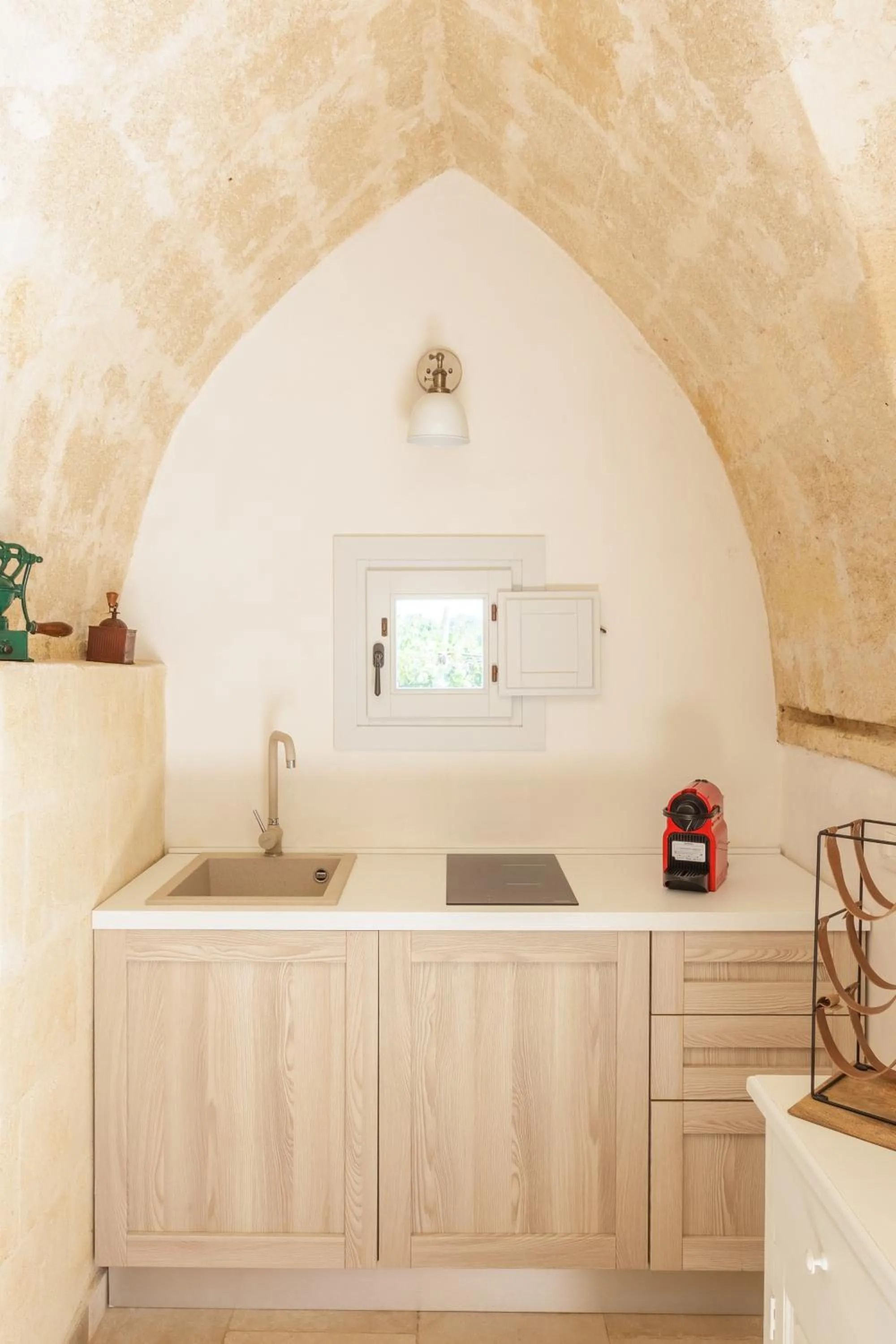 Kitchen or kitchenette in Masseria Ella