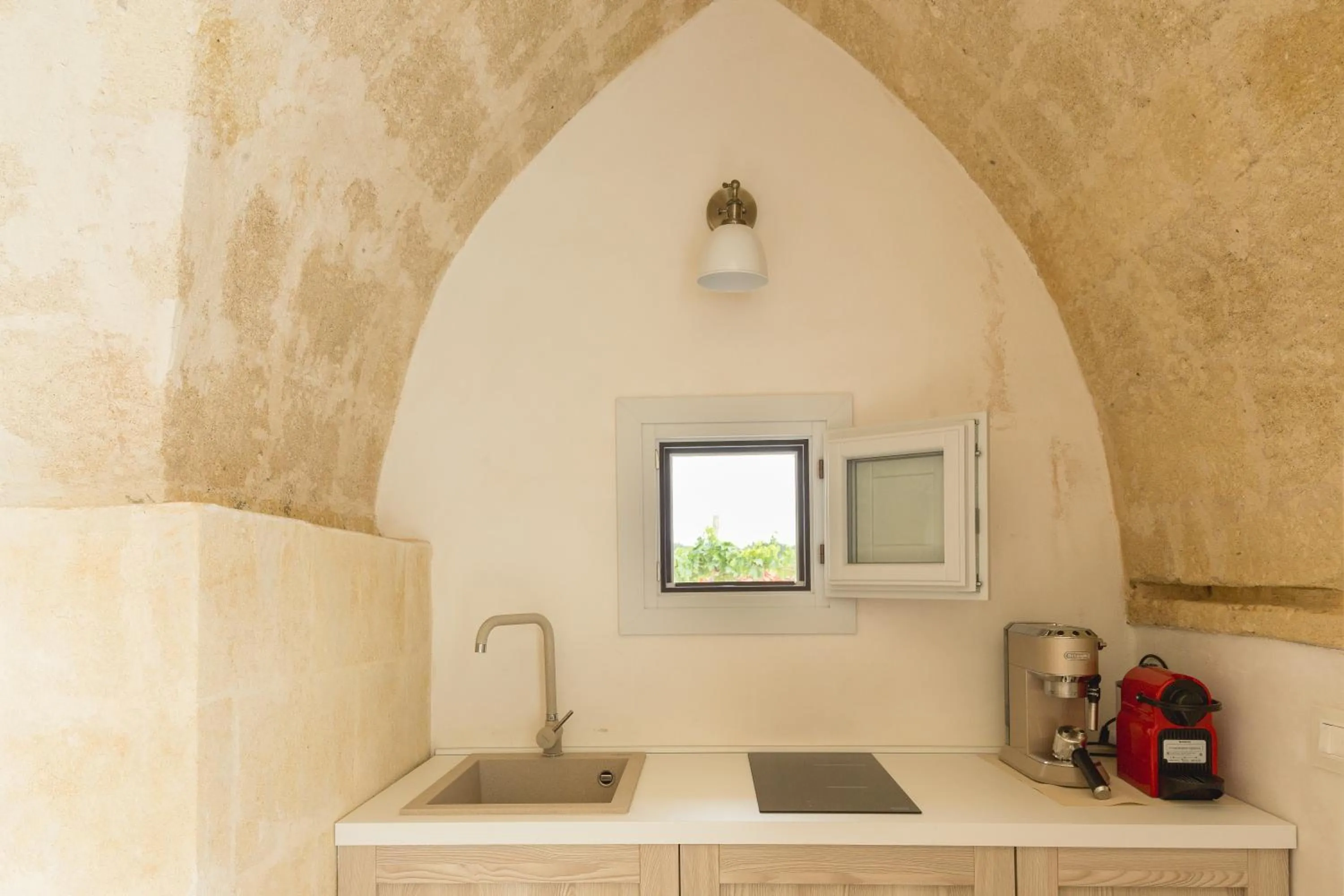 Kitchen or kitchenette in Masseria Ella
