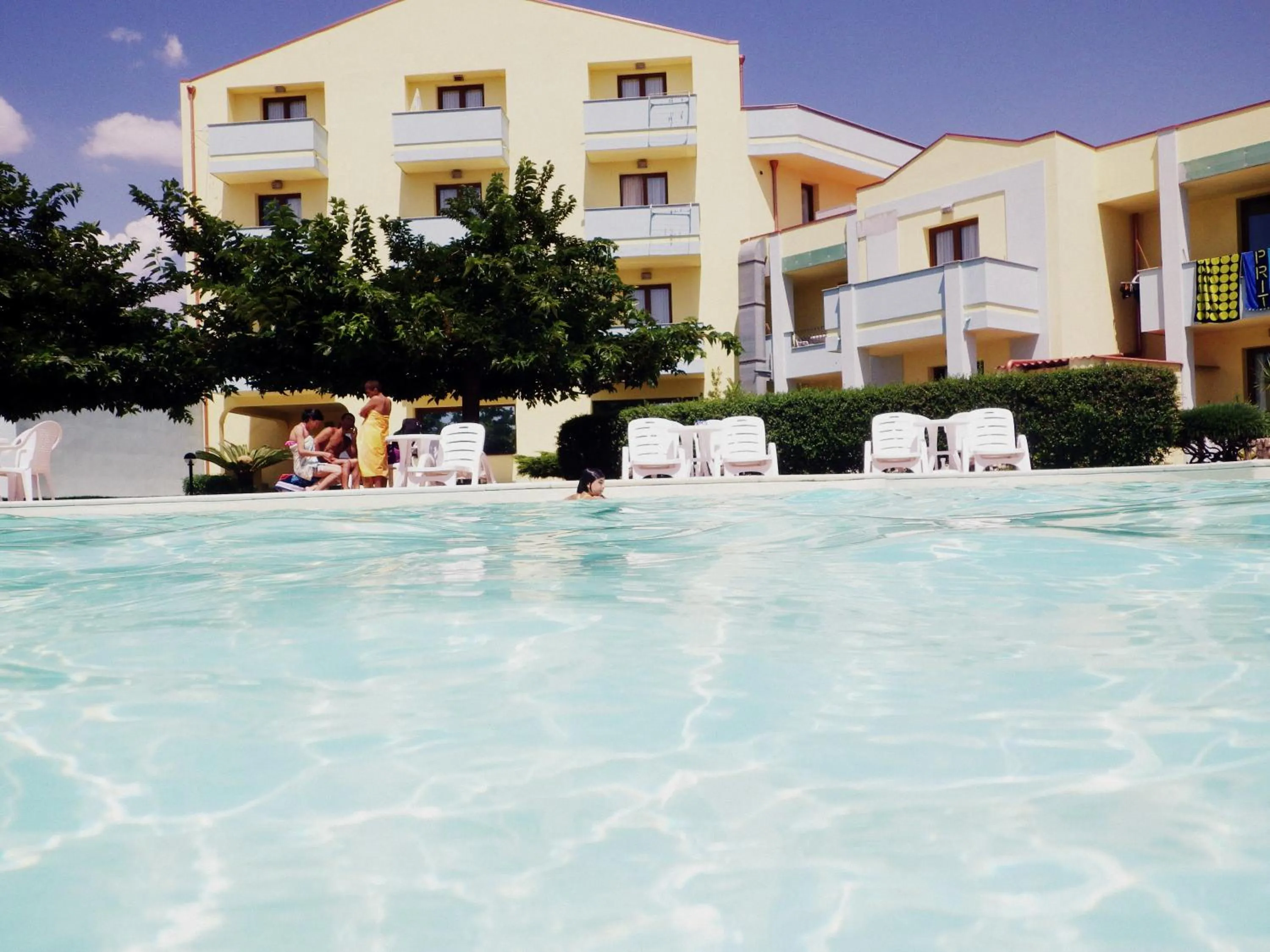 Facade/entrance in Hotel Isola Rossa