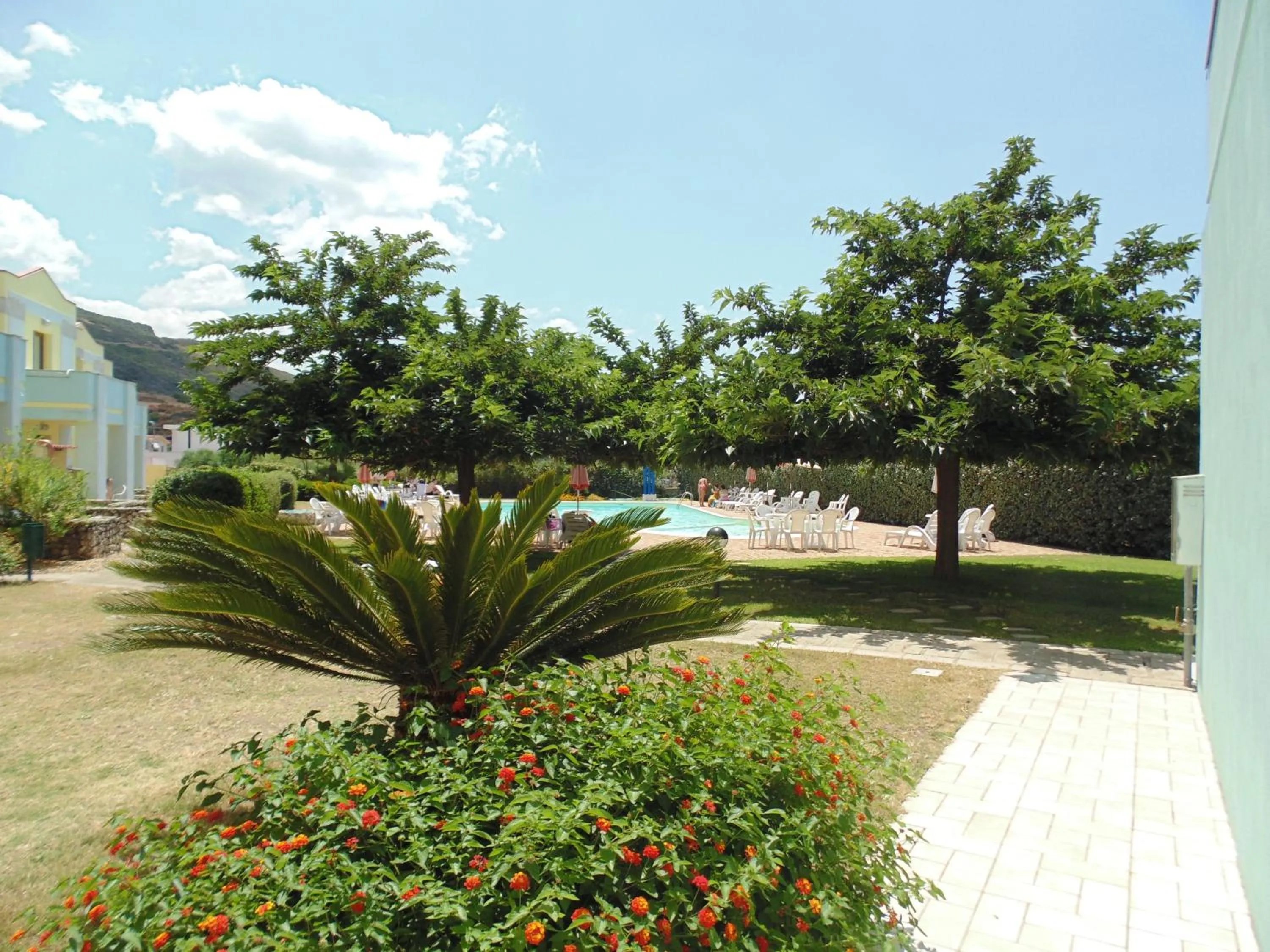 Garden in Hotel Isola Rossa