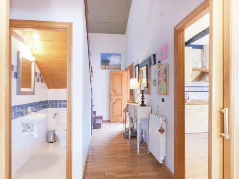 Toilet in Cozy holiday home with pool in St Pere Pescador