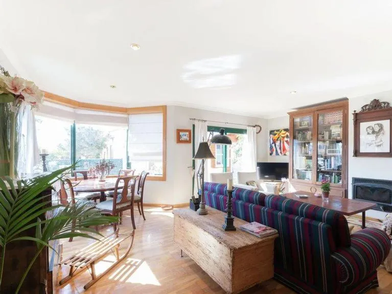 Living room in Cozy holiday home with pool in St Pere Pescador