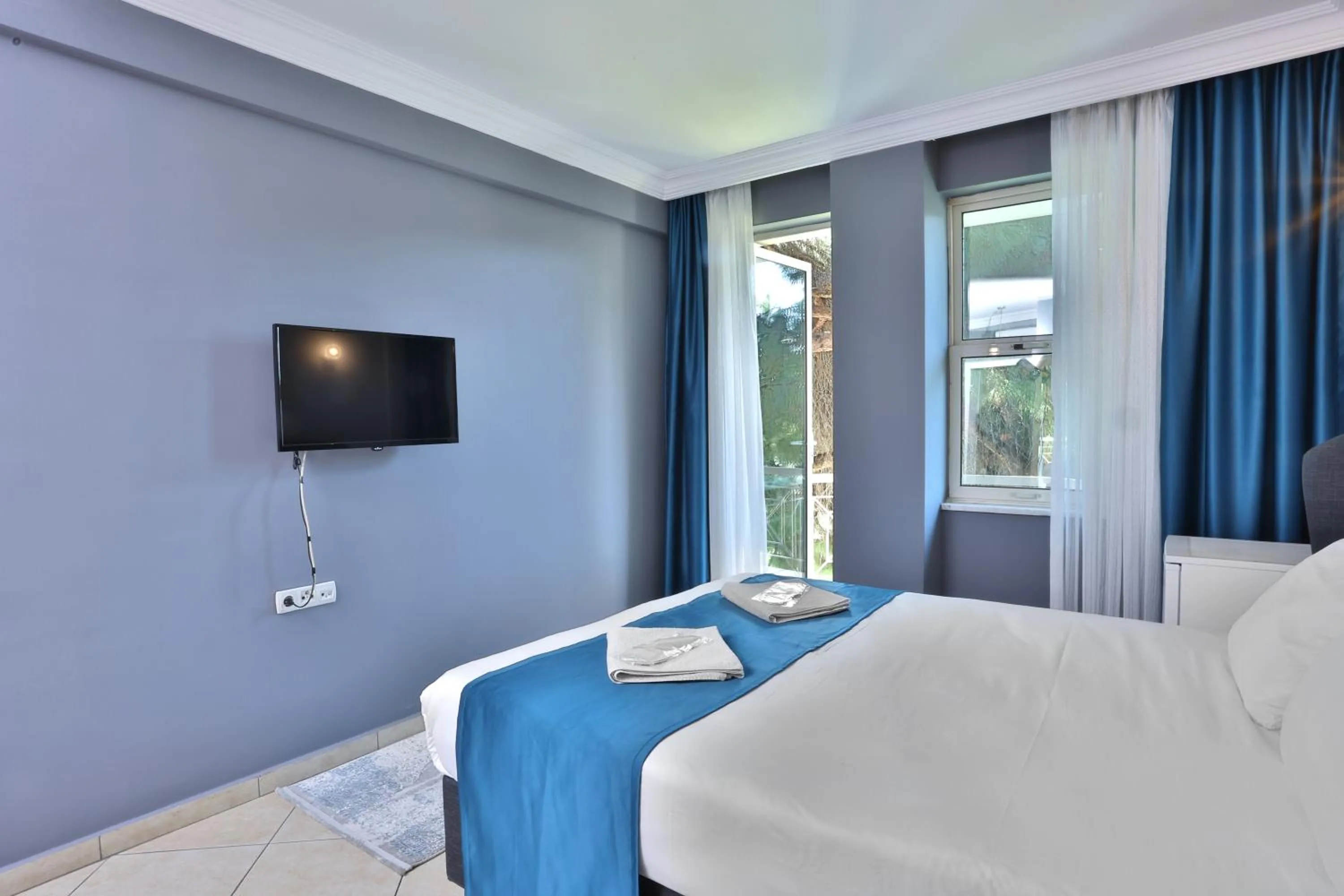 Bedroom, Bed in Selin Otel Belek