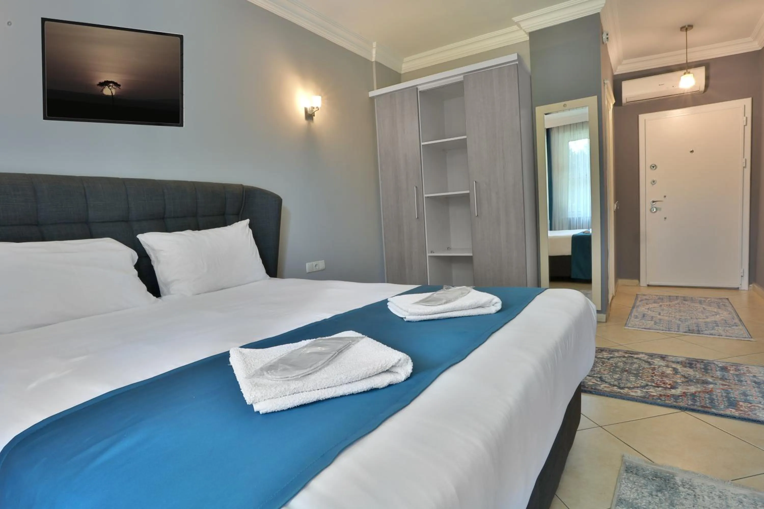 Bedroom, Bed in Selin Otel Belek