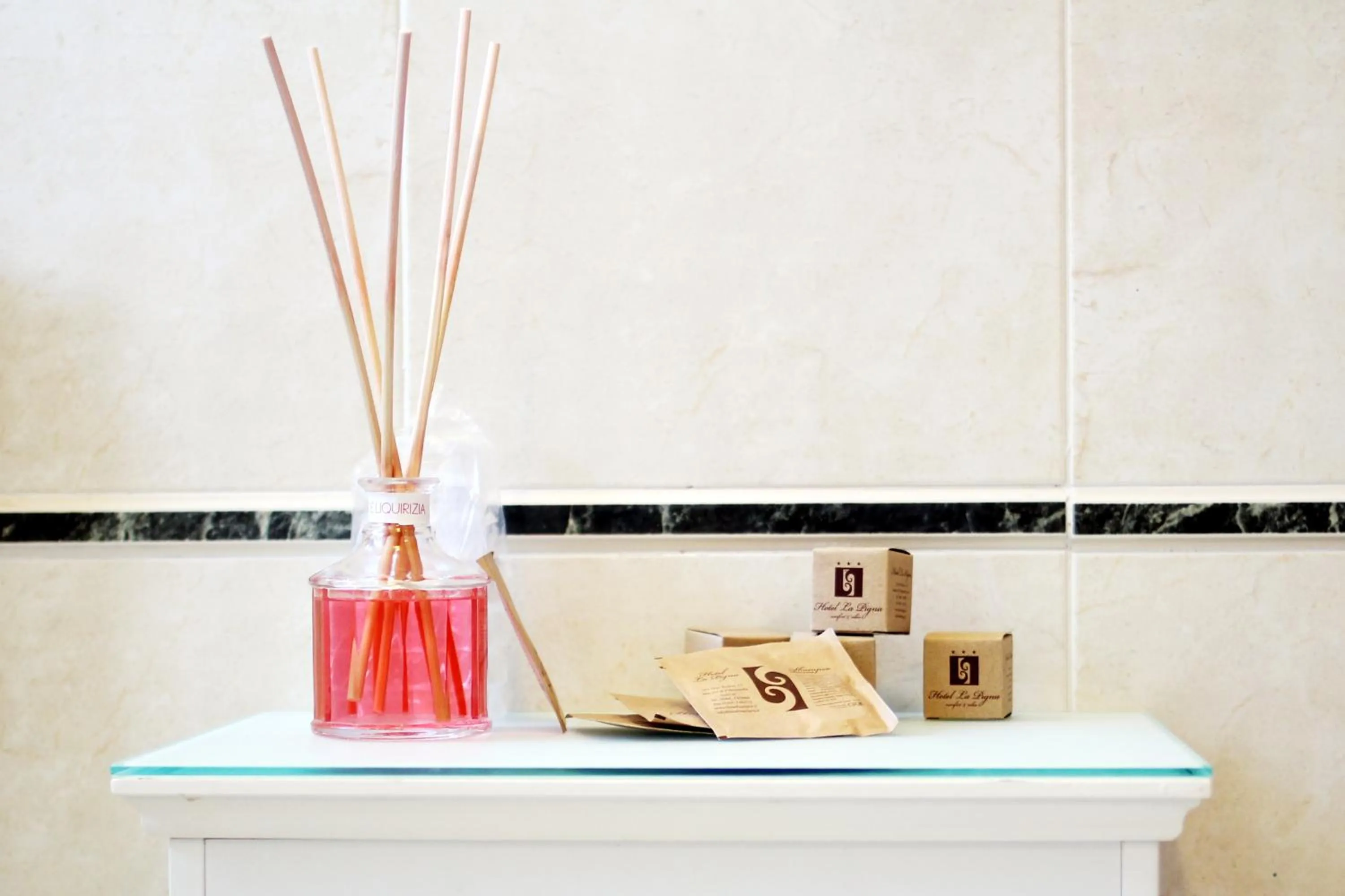 Bathroom in Hotel La Pigna