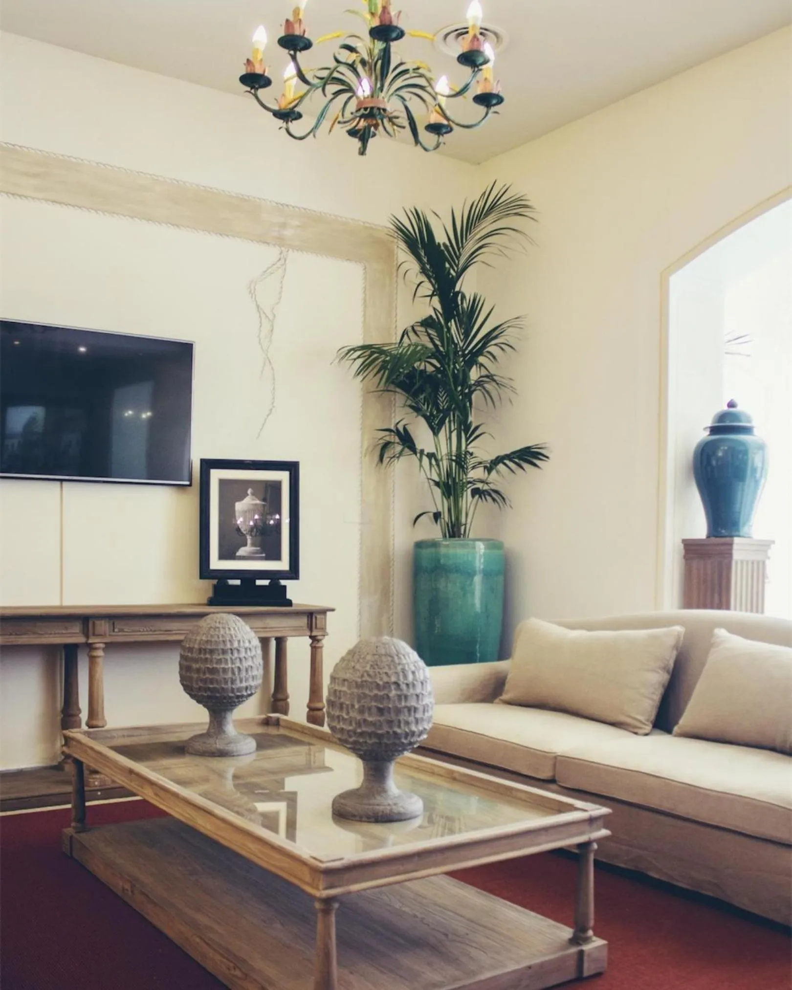 Lobby or reception in Hotel La Pigna