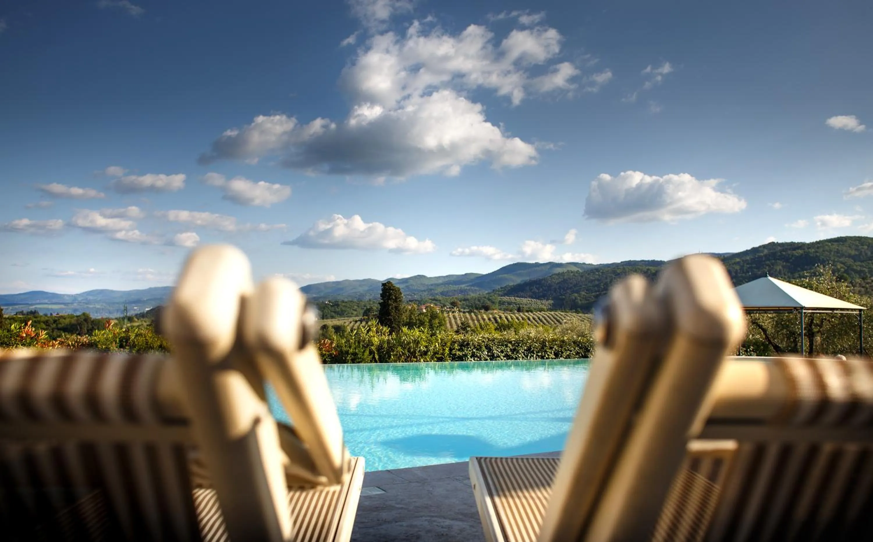 Swimming pool in Palagina la dimora
