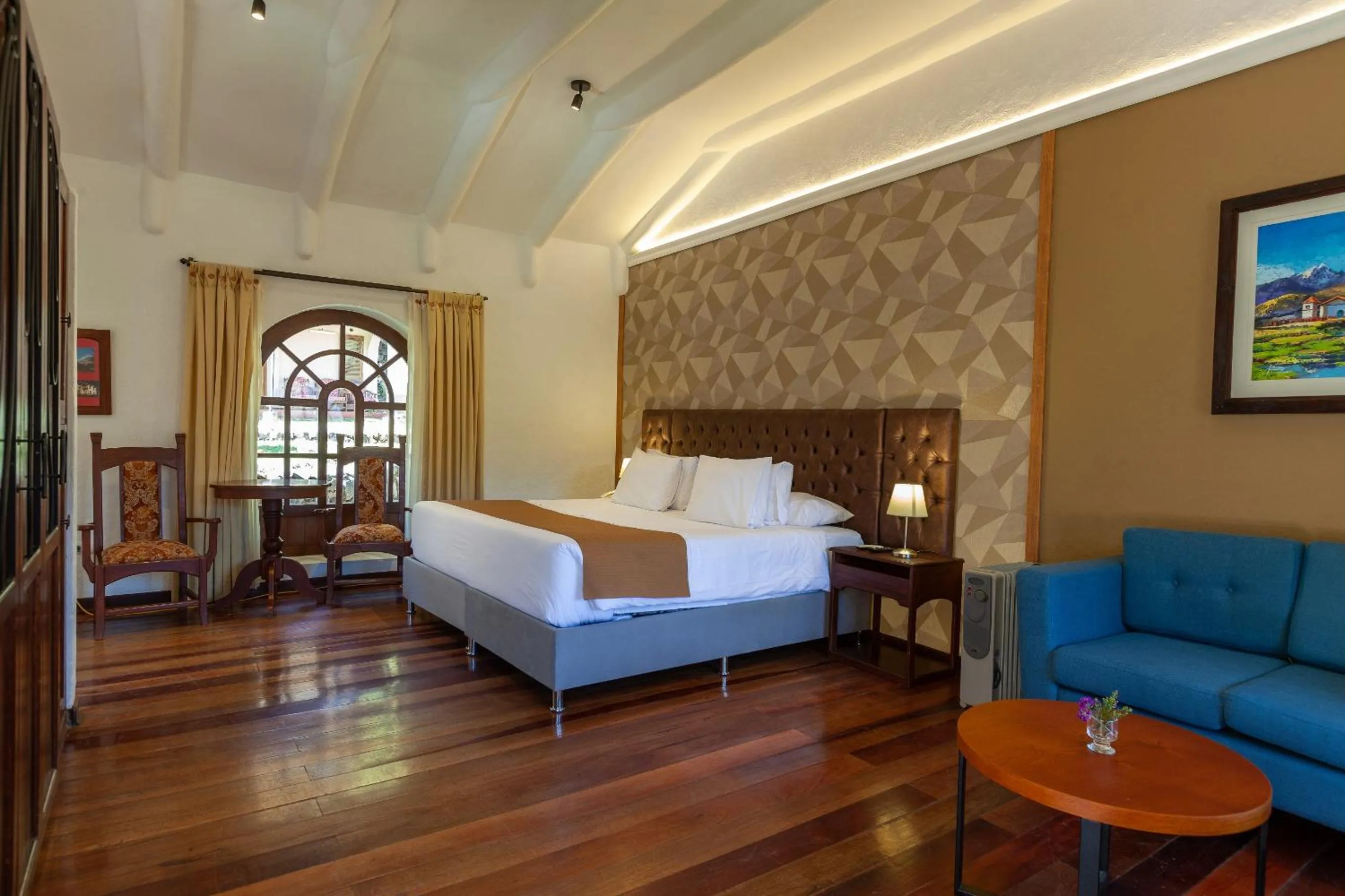 Bed in Inti Punku Valle Sagrado Hotel