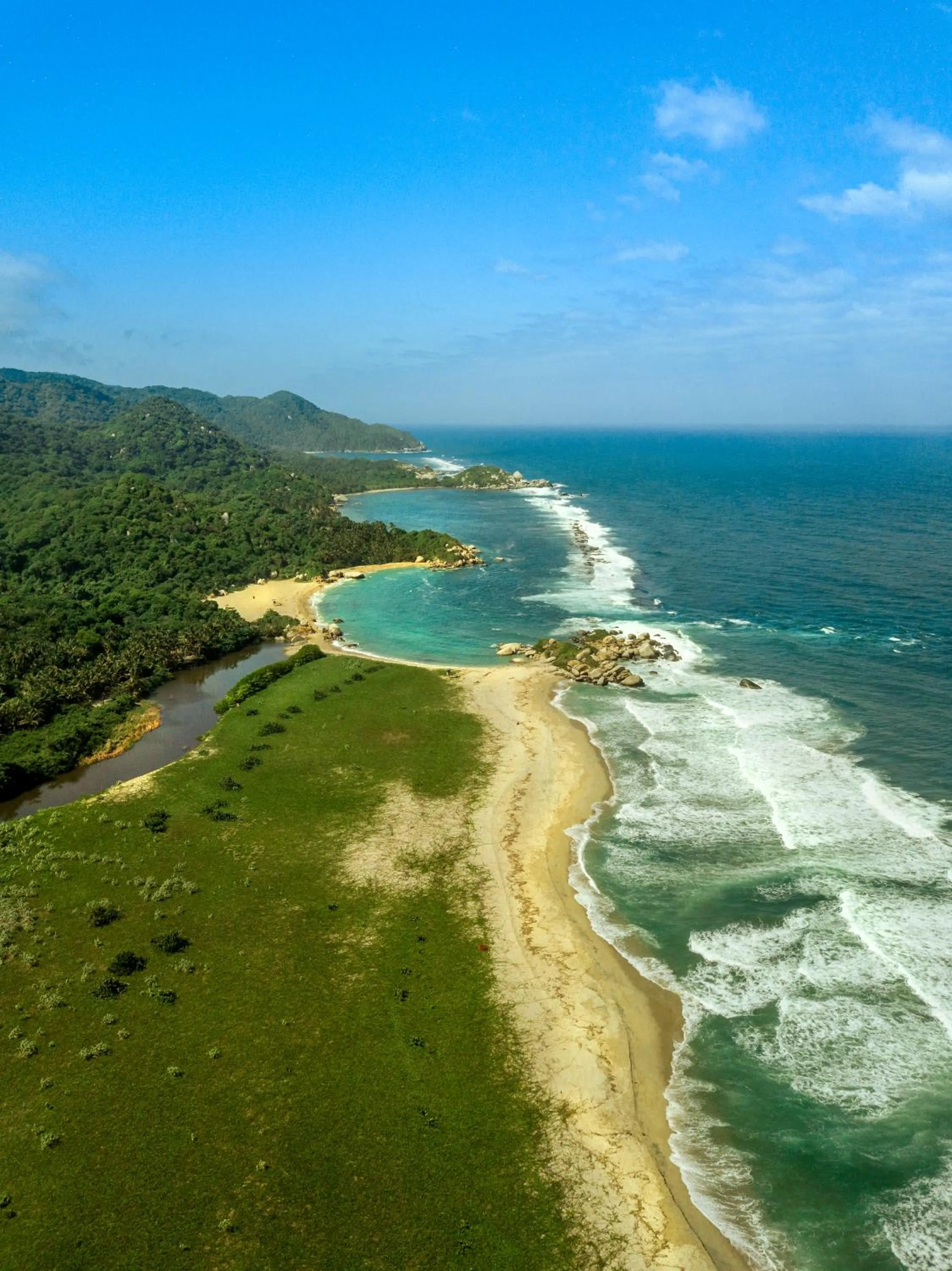 Beach in Cabañas Tequendama - Parque Tayrona