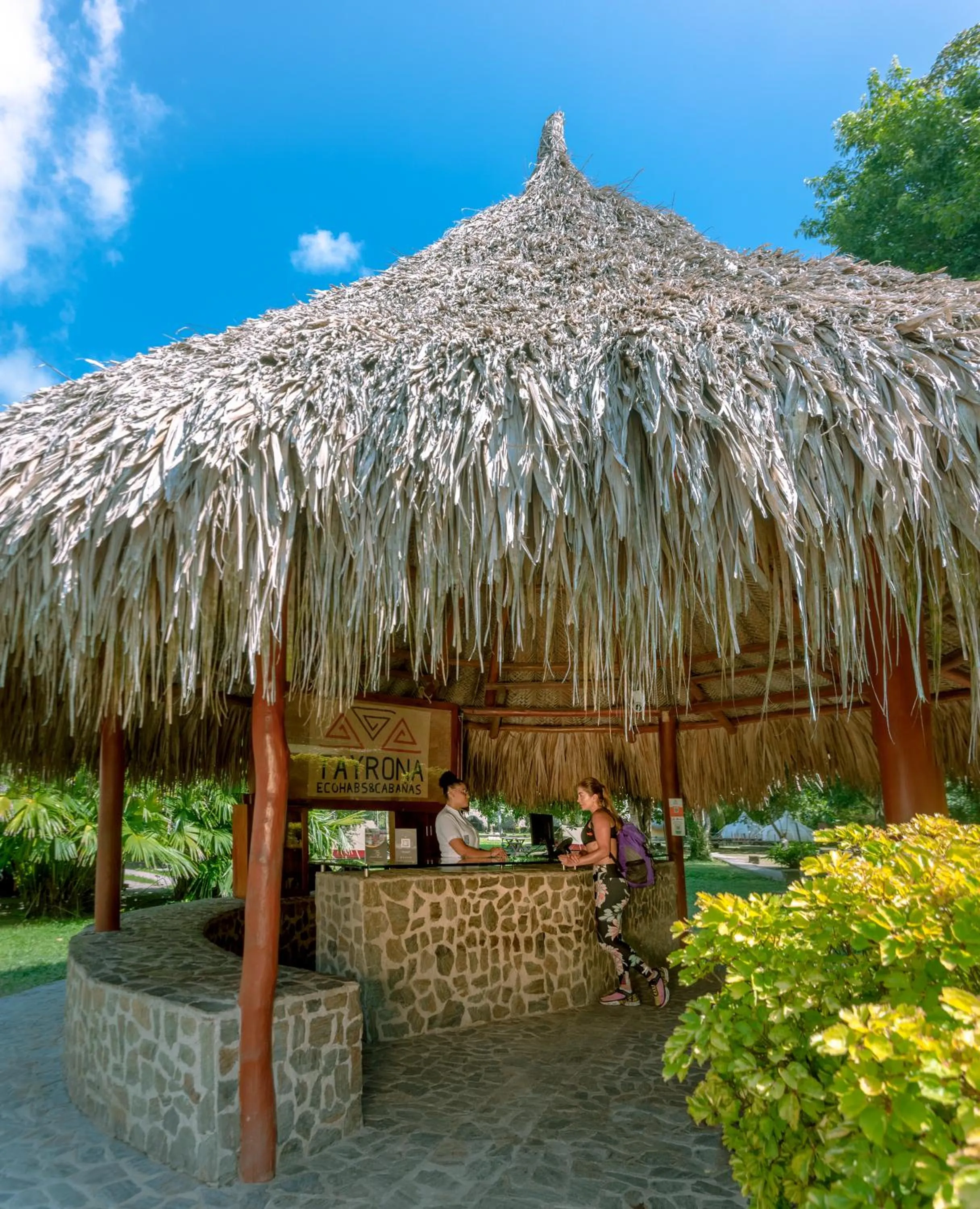 Lobby or reception in Cabañas Tequendama - Parque Tayrona