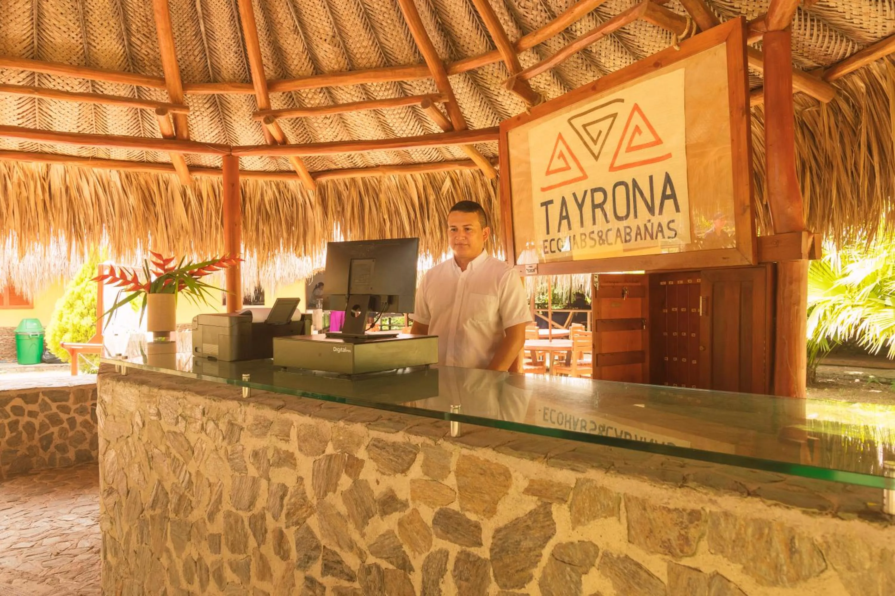 Lobby or reception in Cabañas Tequendama - Parque Tayrona