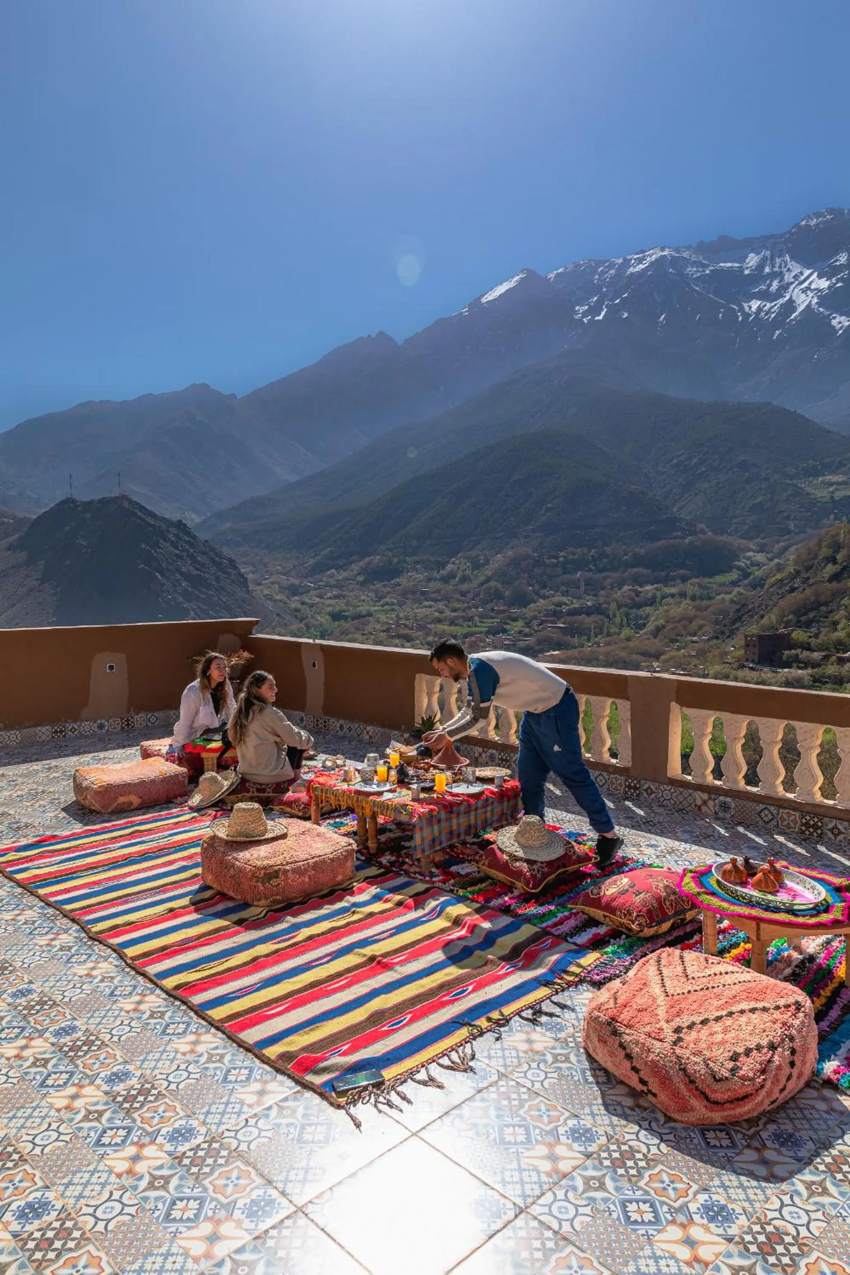 Day in Amazigh Family Riad