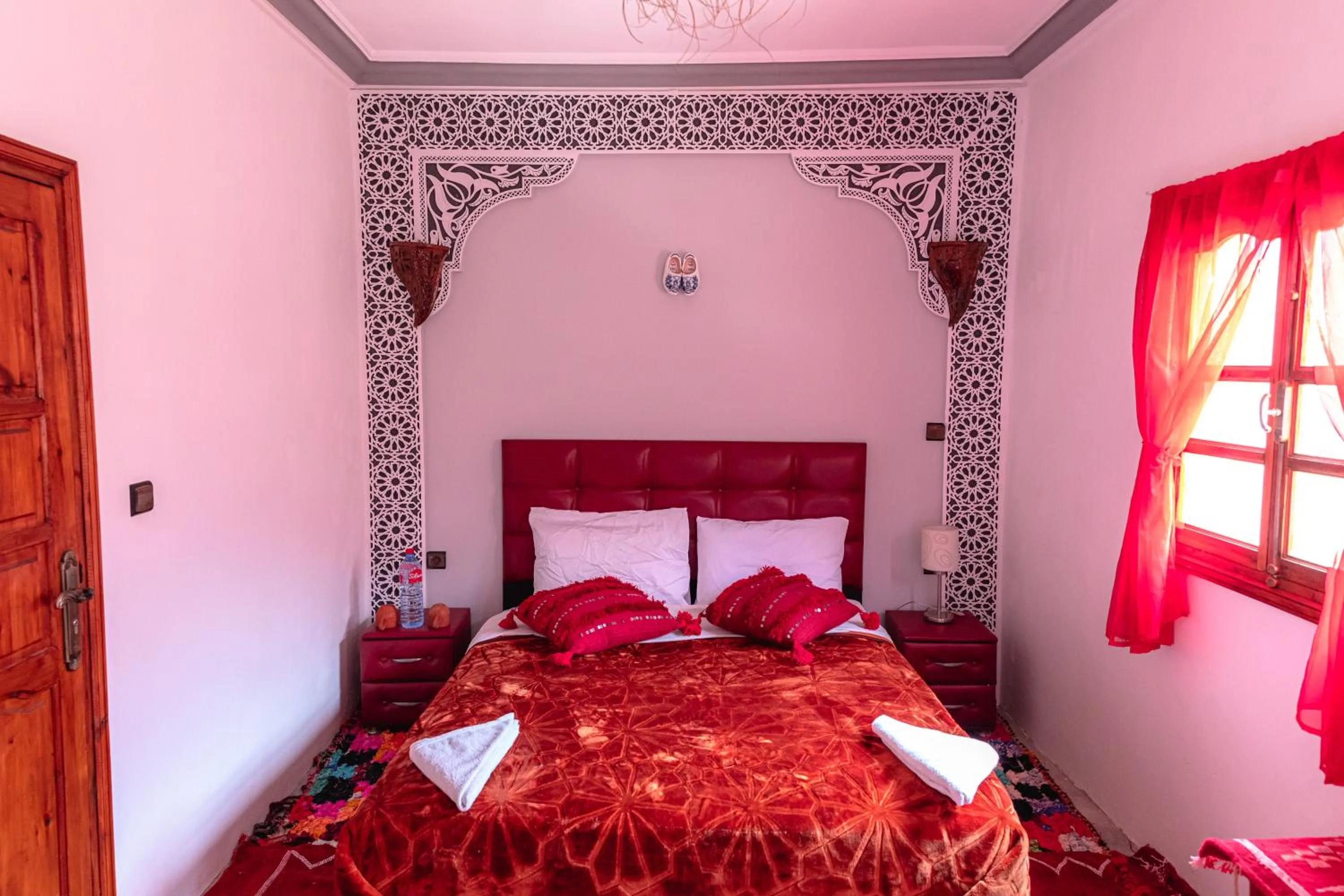 Bed in Amazigh Family Riad